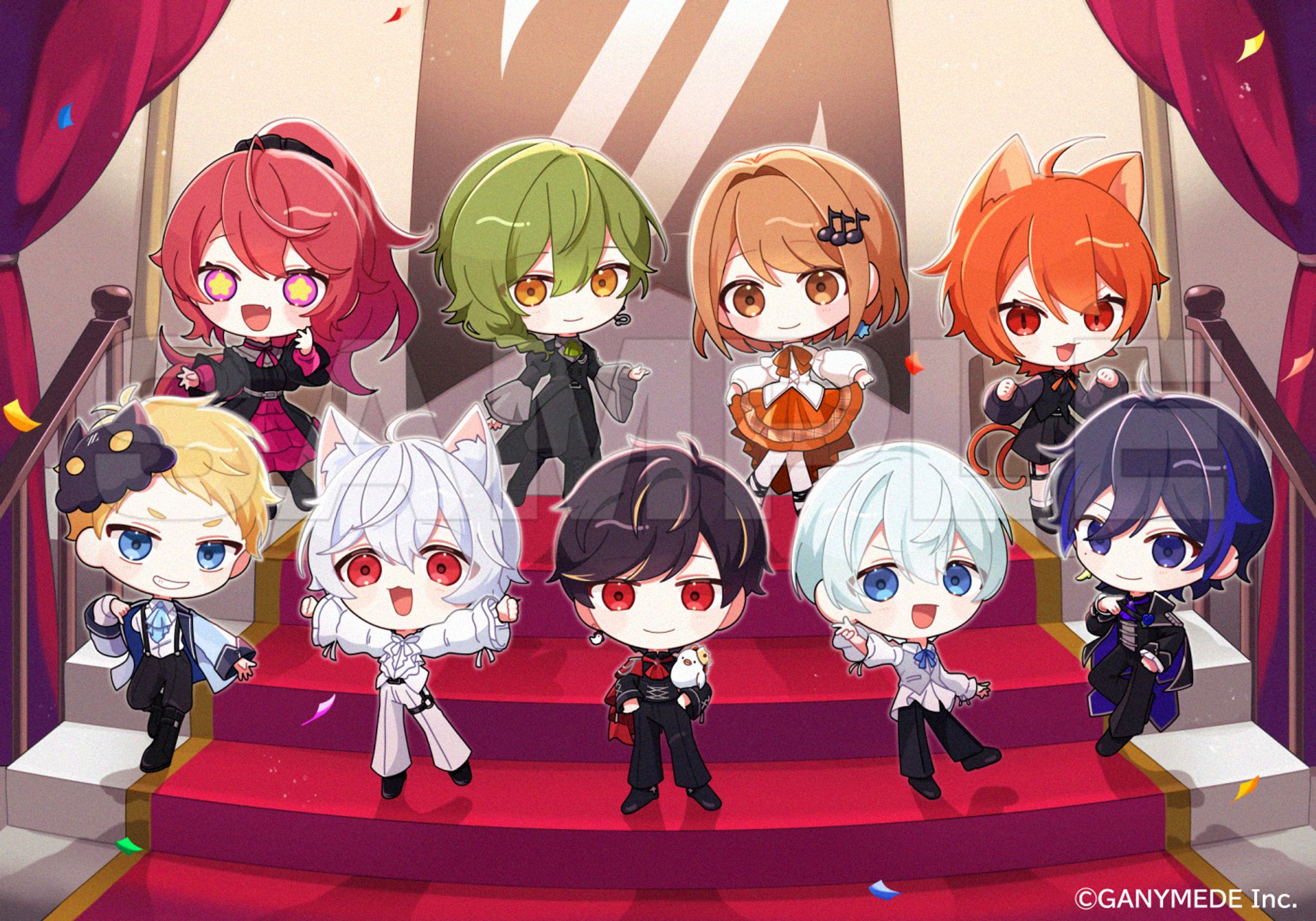 〈お仕事〉IdentityV 第五人格部門 – 『Identity V Japan League 2025 Fall』優勝記念グッズイラスト-1