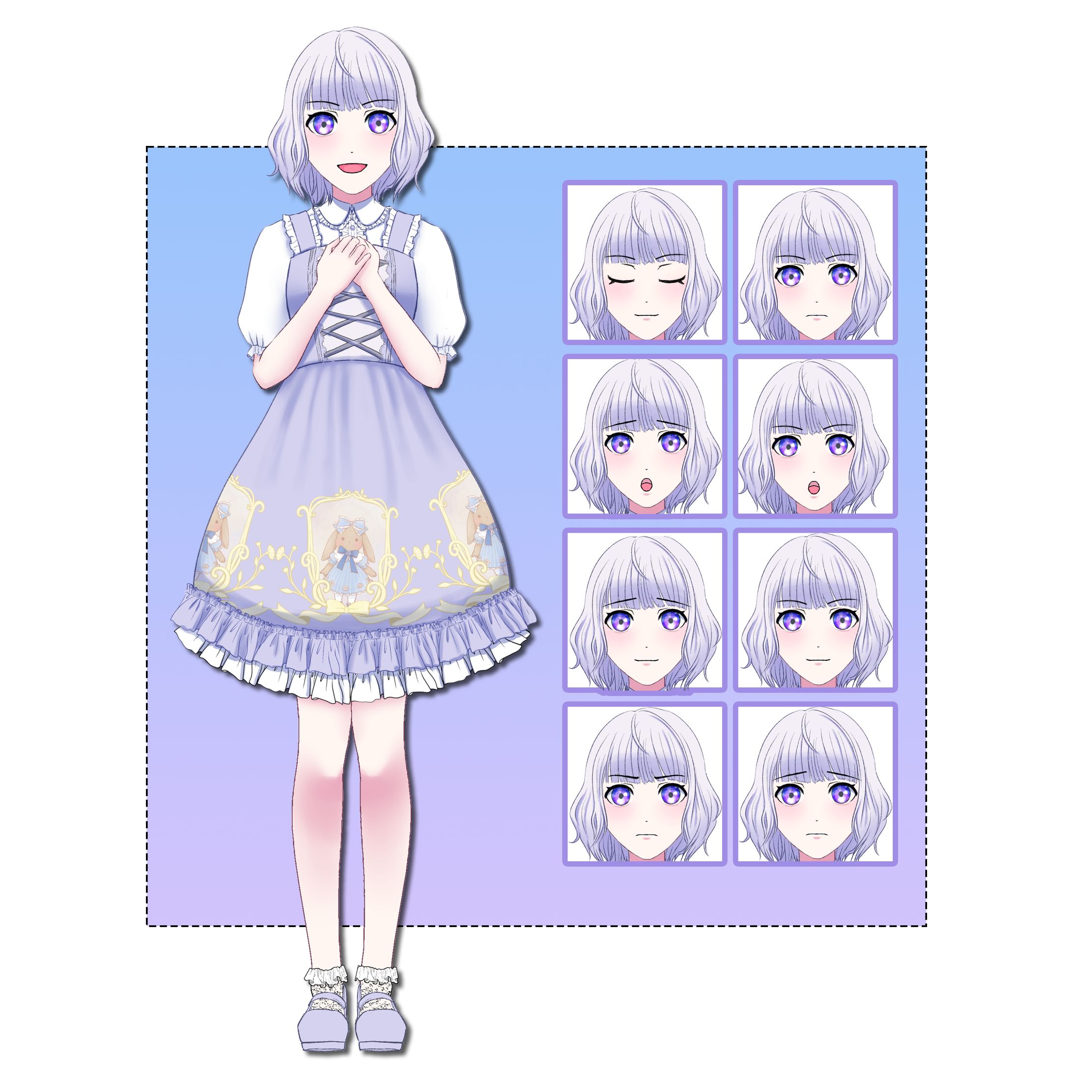 IRIAM対応立ち絵(オリジナル)-1