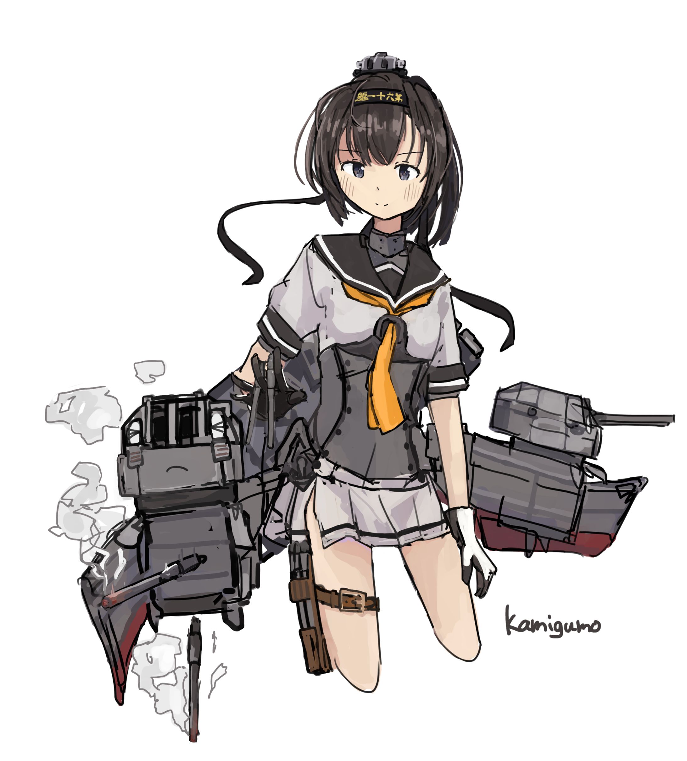艦これワンドロ　秋月-1