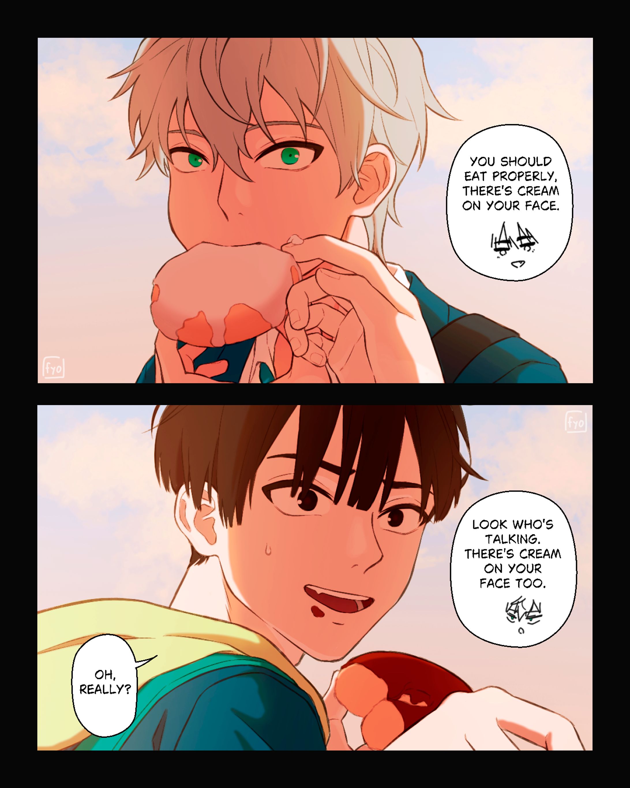 Fanart┃Ivtill - Short Comik "Maybe... in another universe"-1