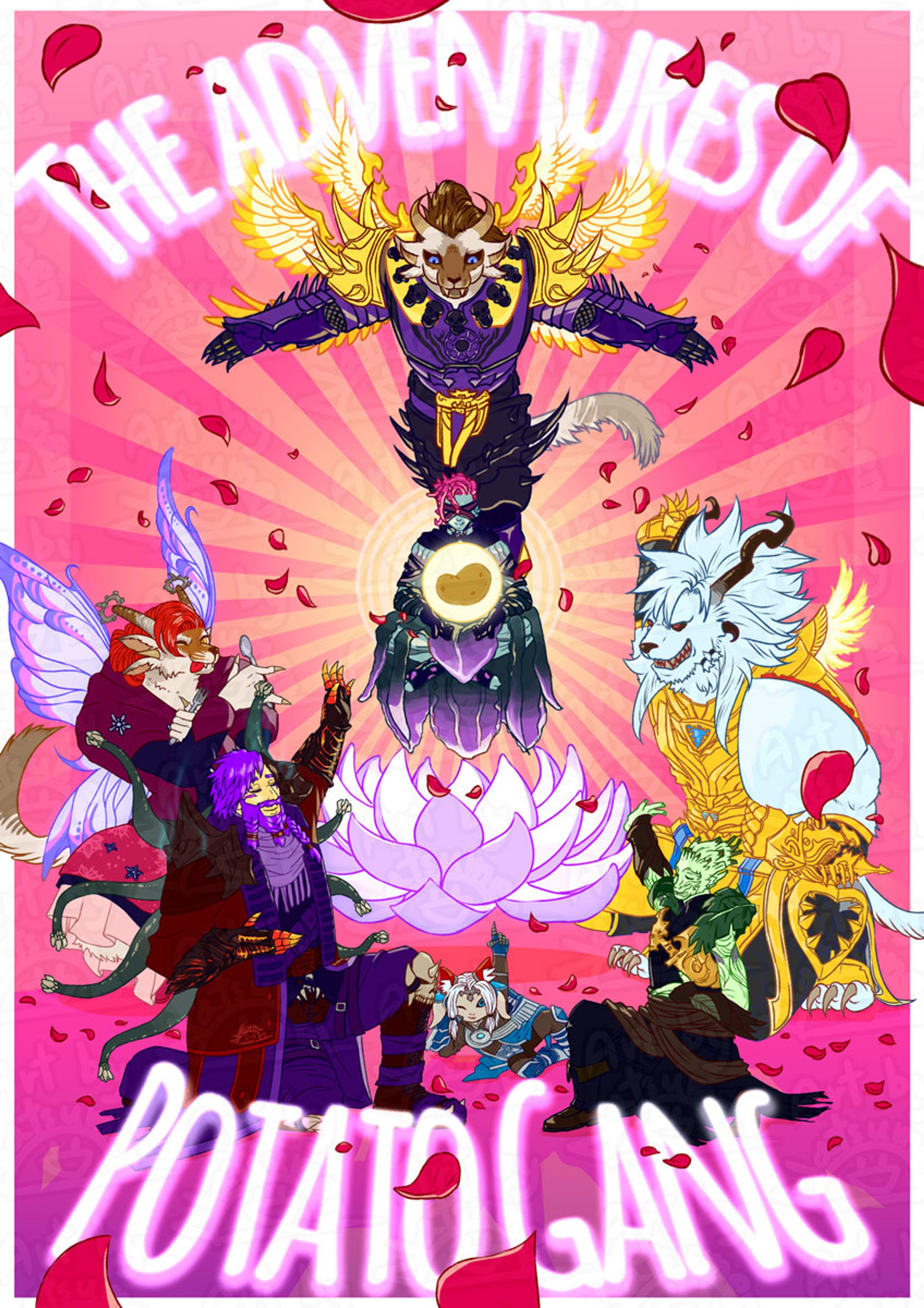 The Adventures of Potato Gang cover art-1