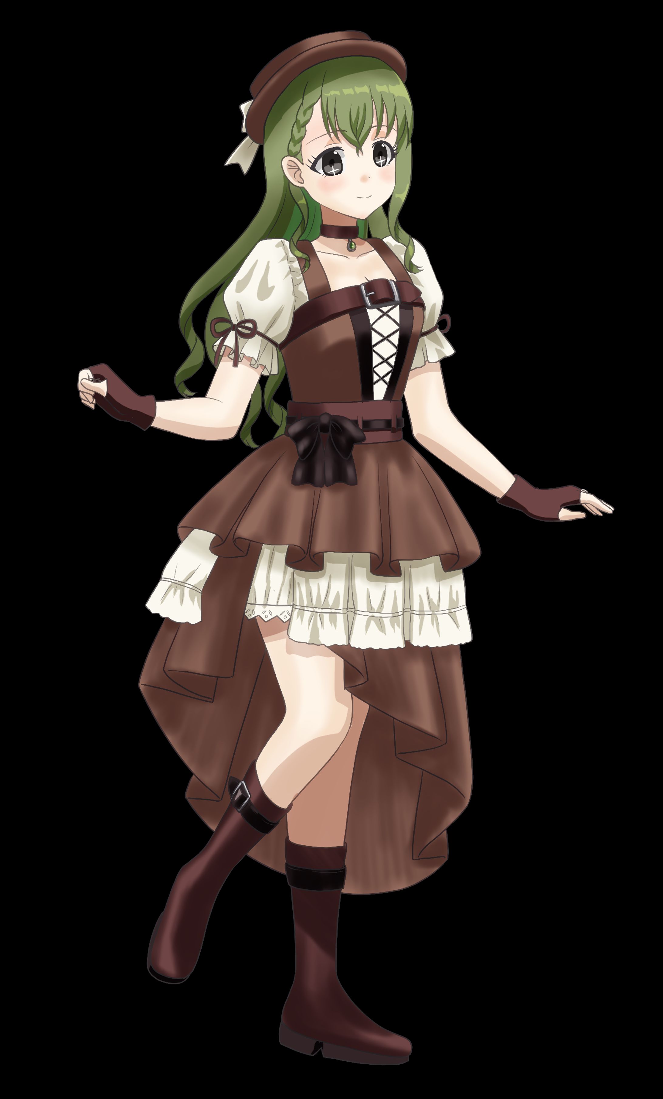 立ち絵三面図など-1