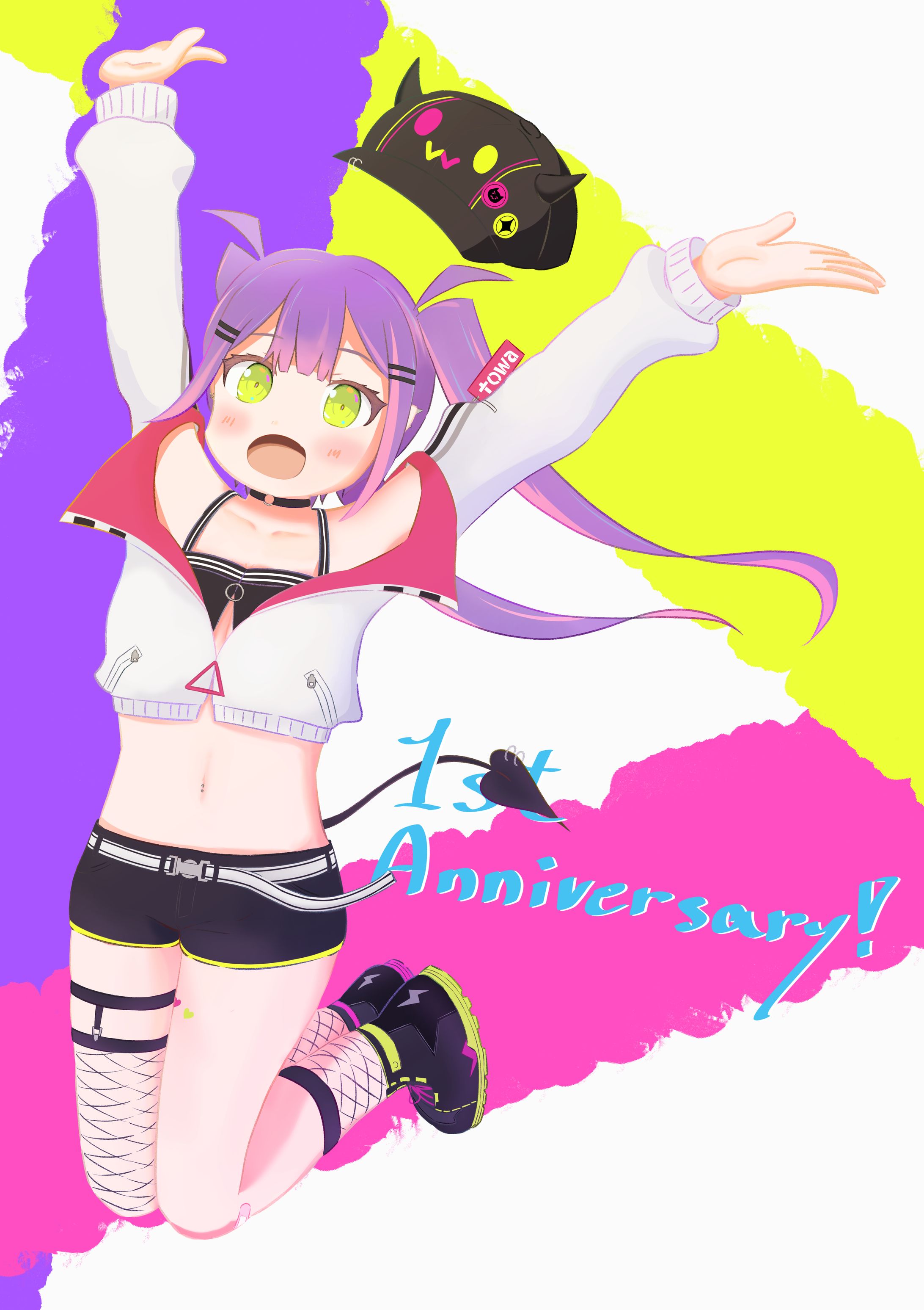 常闇トワ | 1st Anniversary!-1