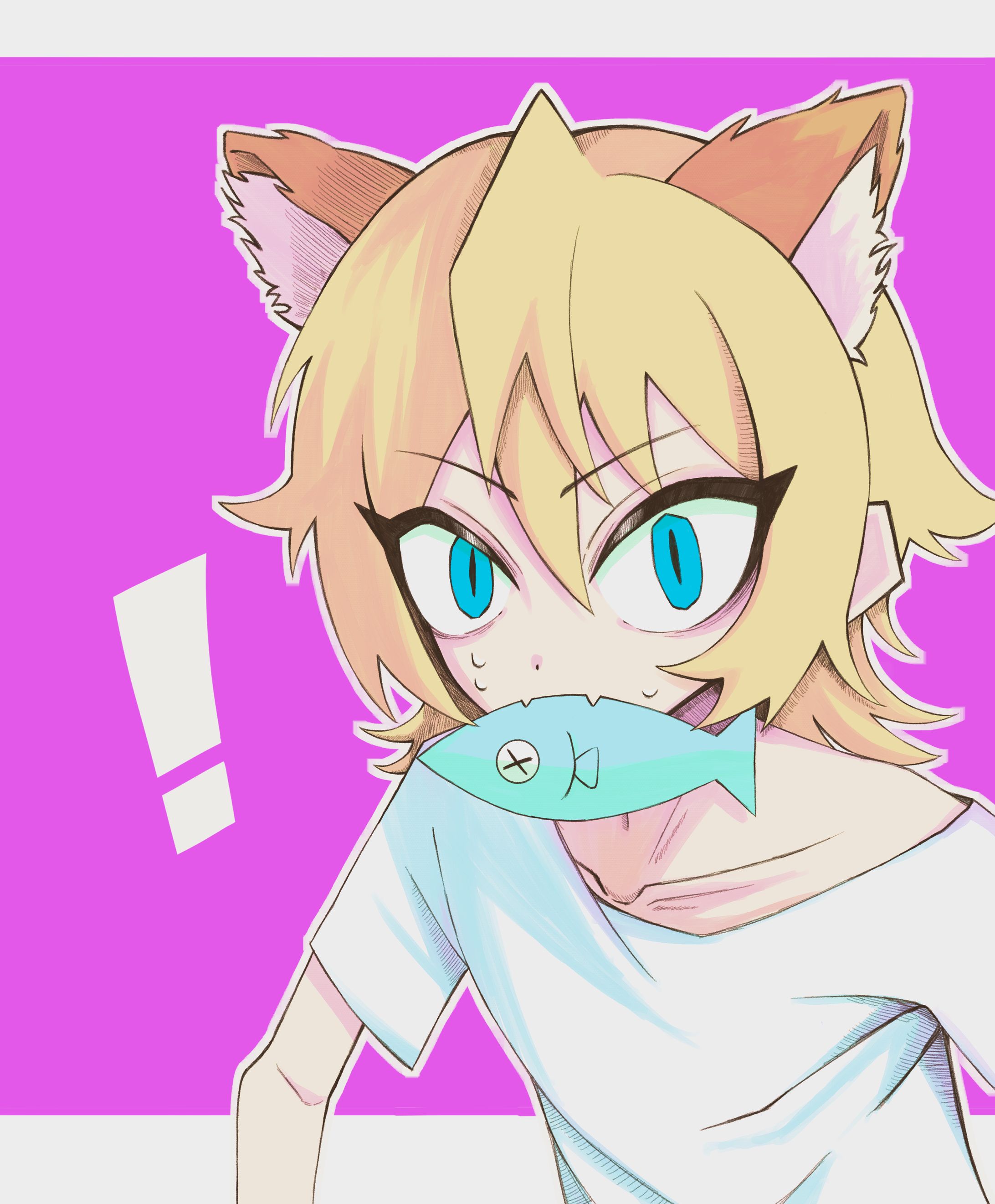 猫耳と魚と-1