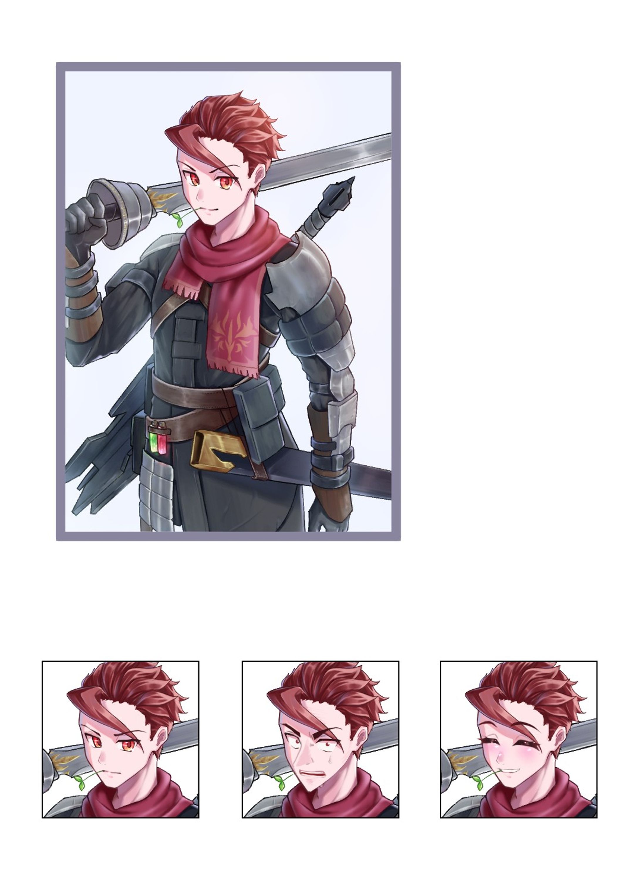 TRPGイラスト制作-1