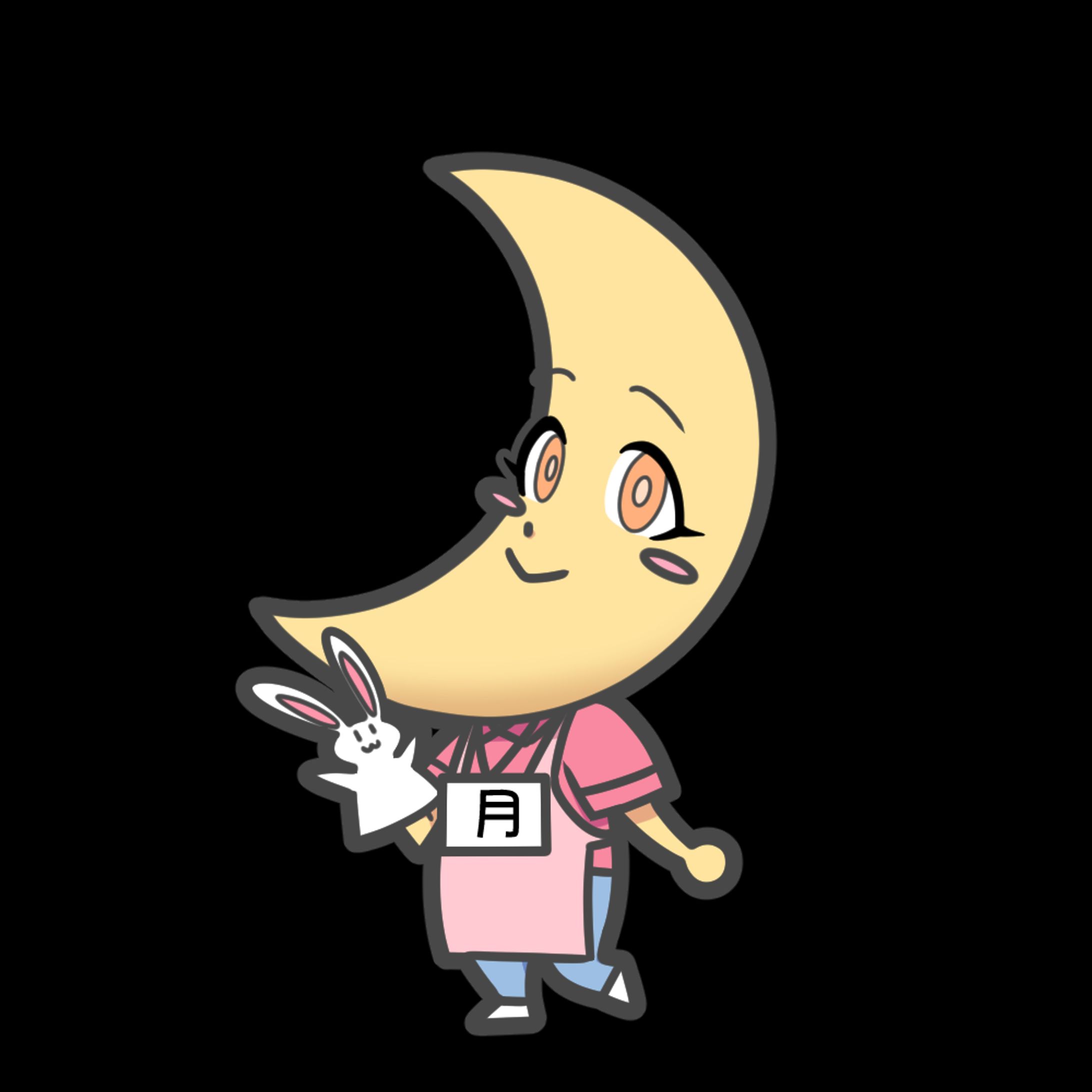 月のキャラクターデザイン　担当:蒼ジ-1