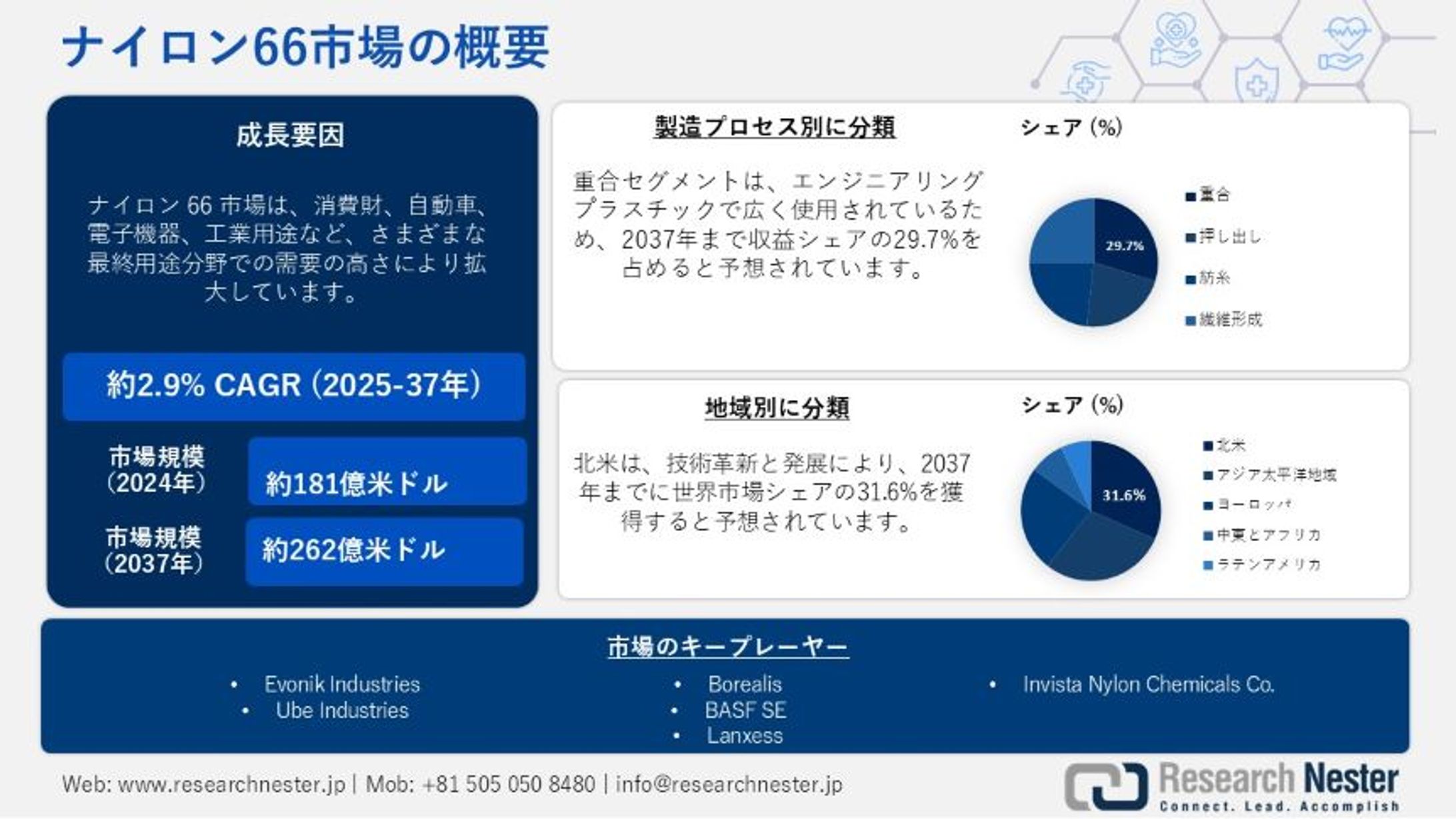 ナイロン66市場調査: 業界分析、技術革新、トレンド、成長 2025-2037-1