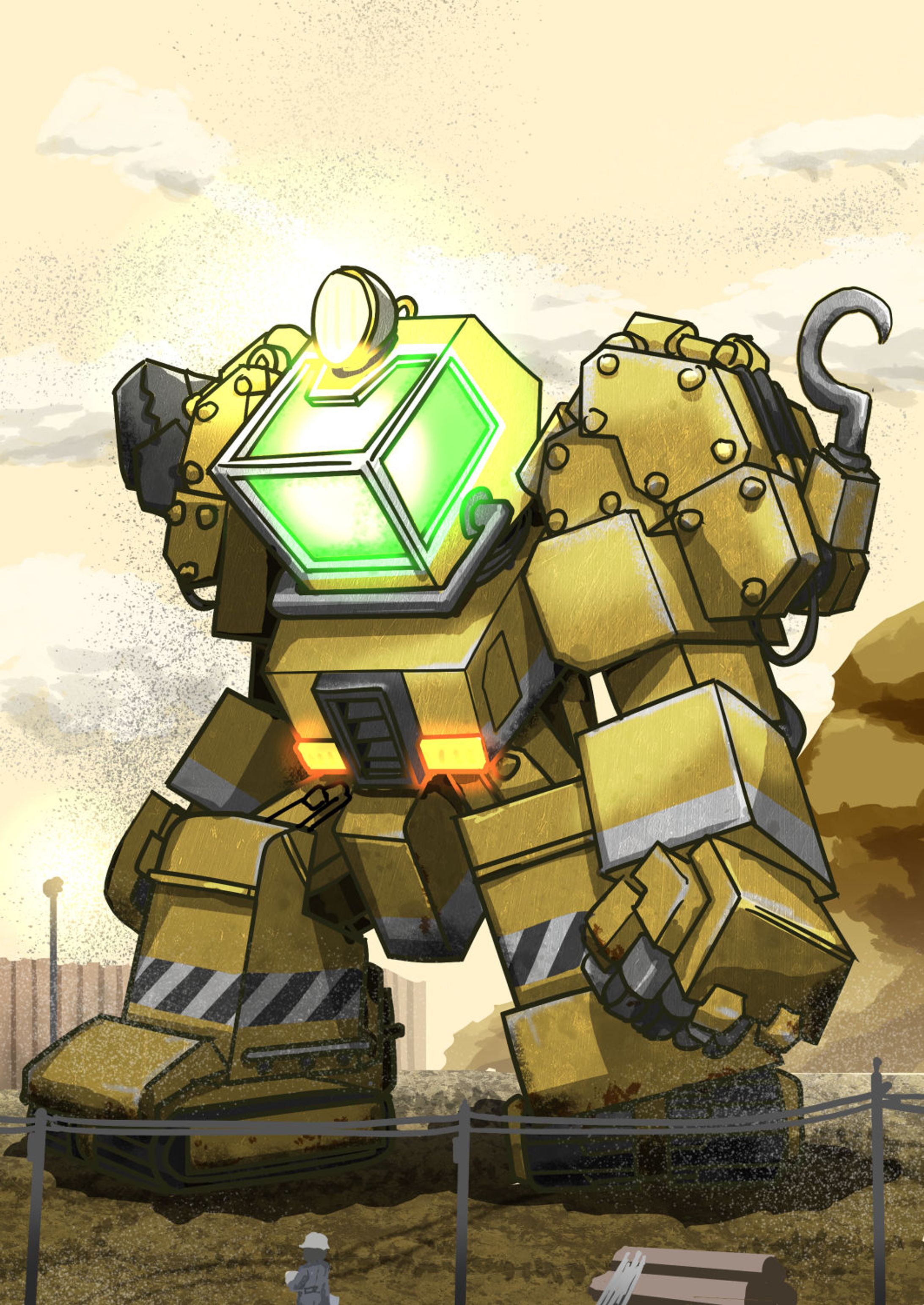 重機風ロボット-1