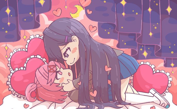 デフォルメイラストDDLC