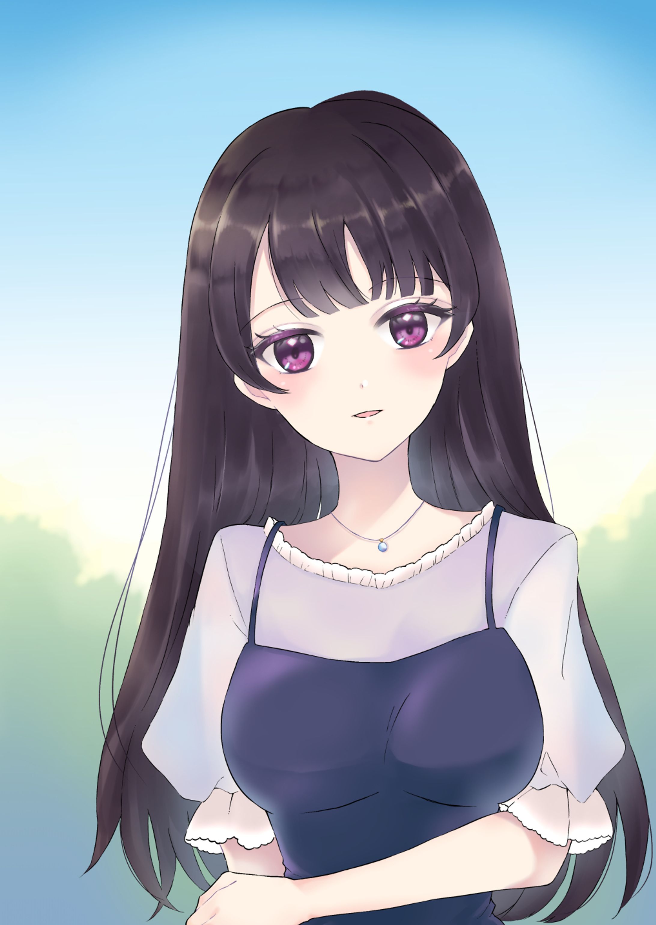 【イラストサンプル】少女-1