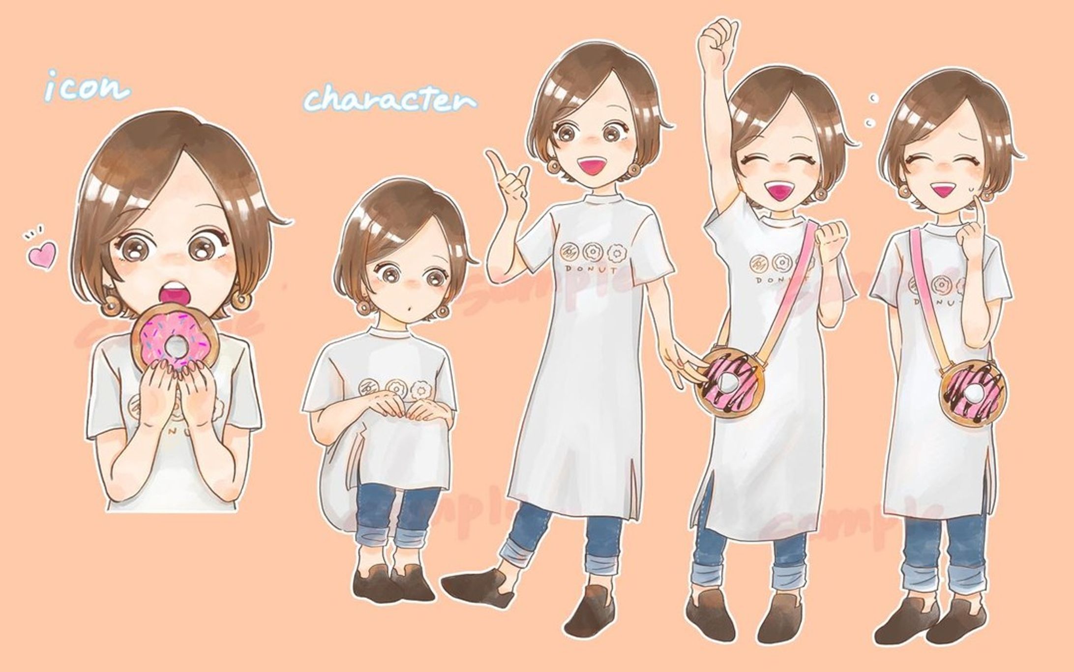 キャラクターイラスト③-1
