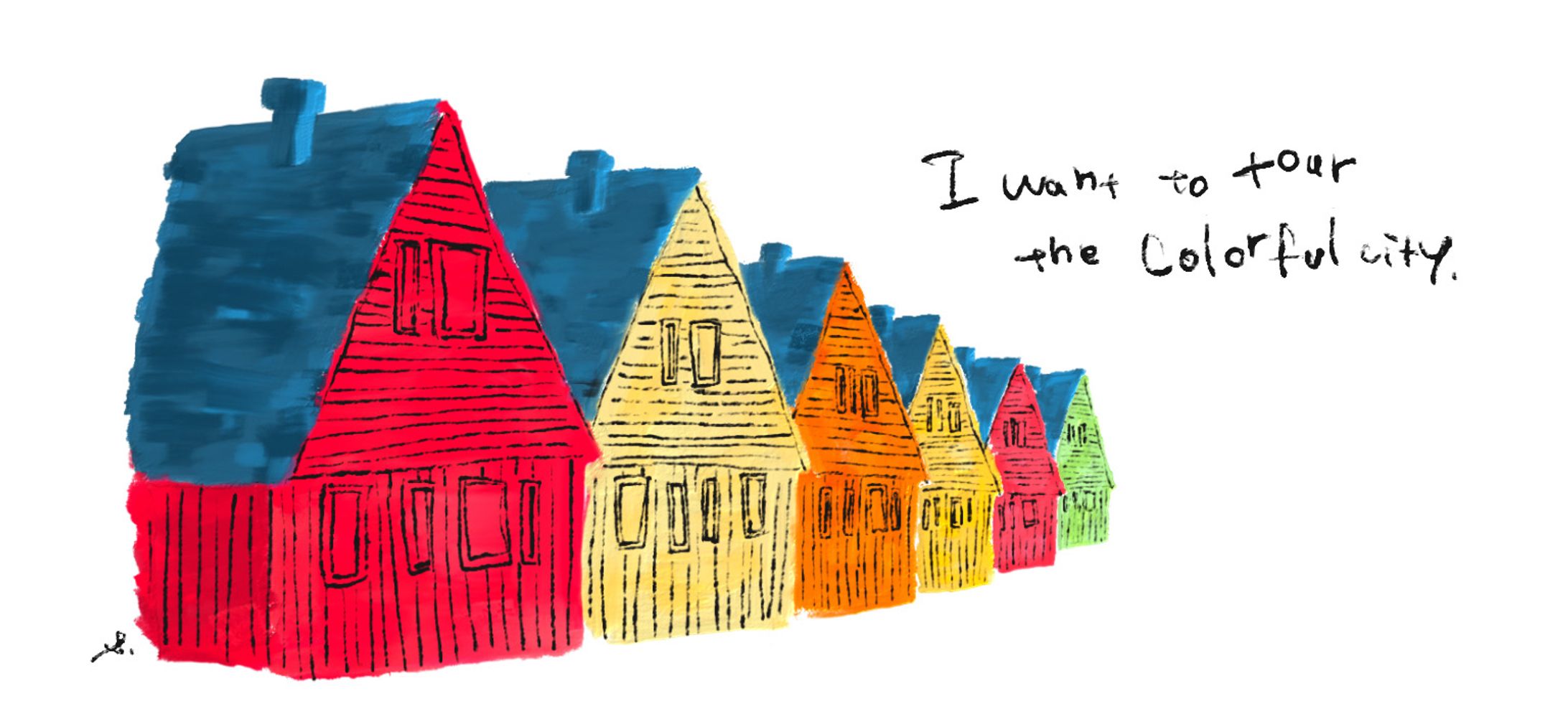 colorful house-1