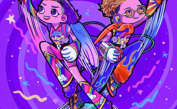 💪「Typical Girl」💪

🍭ぺろぺろきゃんでー様🍭
@peroperocandy_staff 
@janetmayuka0711 
@tumujinokatati 

ジャケットイラスト　デジタル

#art #illustration #イラストレーター