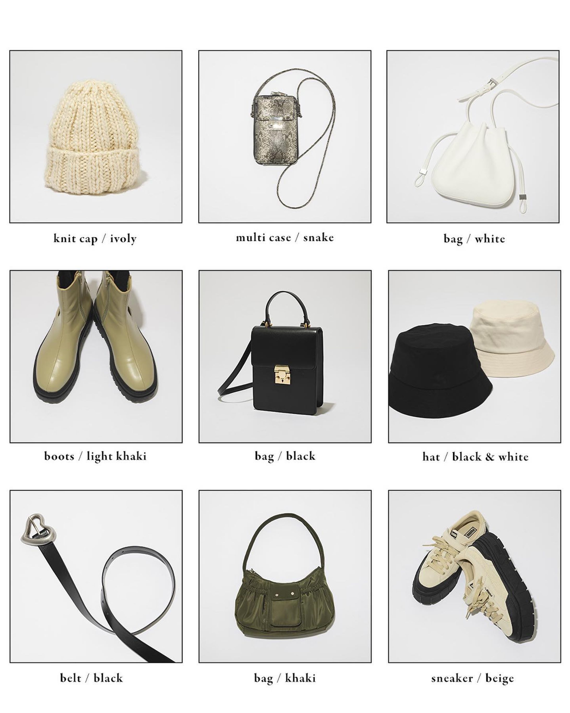 RECOMMEND GOODS.
━━━━━━━━━━━━━━━━
季節の変わり目にほしくなる！
おすすめ小物をピックアップ。

スタイリングに馴染みやすいベーシックカラーからアクセントになるポイントカラーや柄物まで豊富にラインナップ。

ぜひお買い物の参考にしてみて♡

商品詳細はアイテムをタップまたは
プロフィールのサイトURLをクリック✔️
━━━━━━━━━━━━━━━━
#SHELTTERWEBSTORE #SWS
#MOUSSY #SLY #LAGUAGEM #AZULBYMOUSSY
#RODEOCROWNSWIDEBOWL
#SHELTTERSELECT #PUMA
#bag #shoes #heelshoes #boots #beanie #hunting #handbag #shoulderbag #sneakers-1