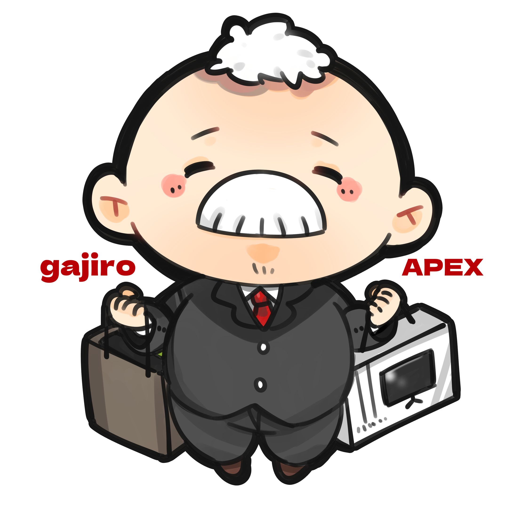 【イラスト制作】gajiro様　キャラクターデザイン・イラスト-1