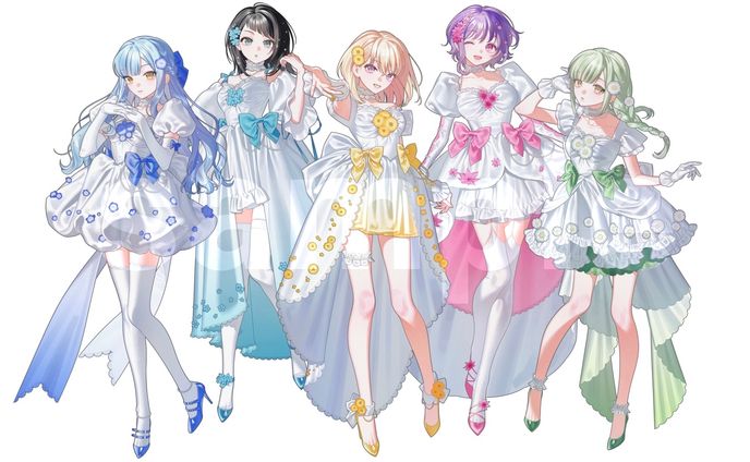 ブシロードクリエイティブ様 TVアニメ「BanG Dream! Ave Mujica」グッズビジュアル制作