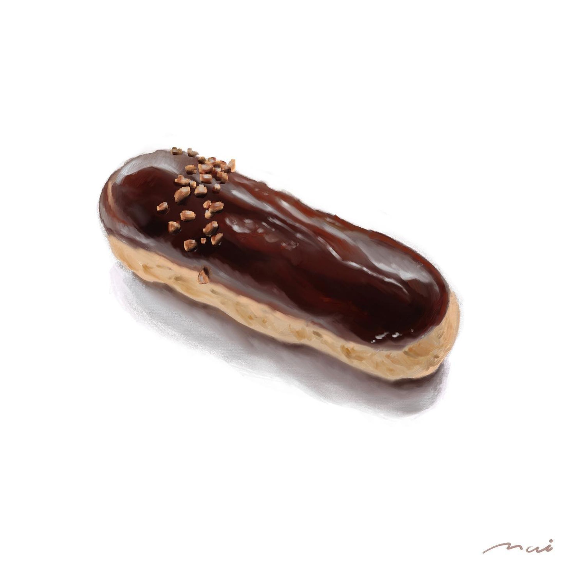 🍫

#art #illustration #yummyfood #foodart #painting #ipad #food #foodillustration #sketch #イラスト #食べ物イラスト #フードイラスト #絵 #スケッチ #甘いもの好き #일러스트 #그림 #디저트 #스케치 #mai_foodart
#エクレア #チョコスイーツ #チョコスタグラム  #eclair #eclairauchocolat #sweets #에클레어 #슈크림 #디저트-1