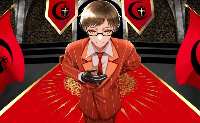 怪しい雰囲気の歌ってみたイラスト