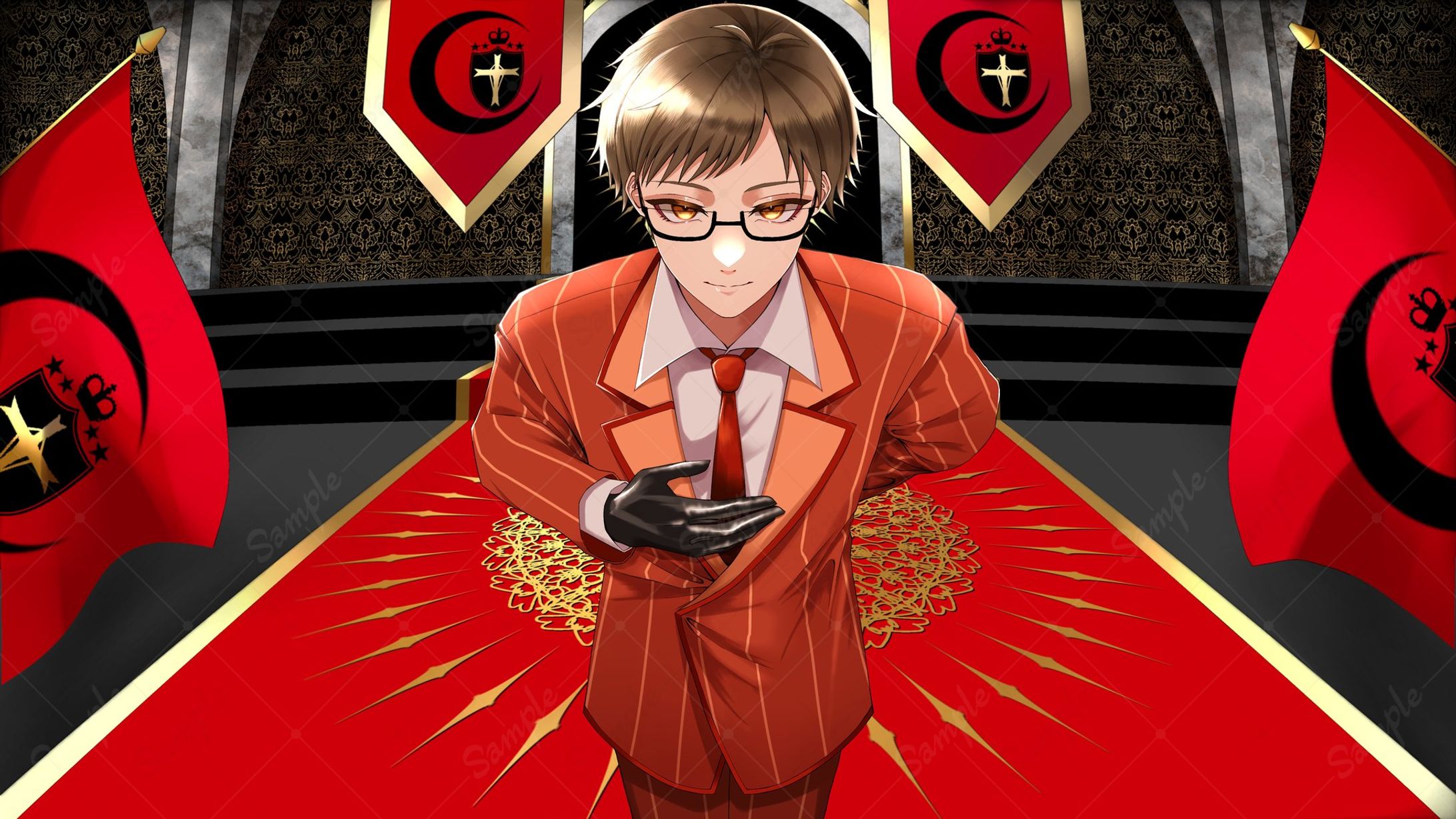 怪しい雰囲気の歌ってみたイラスト-1