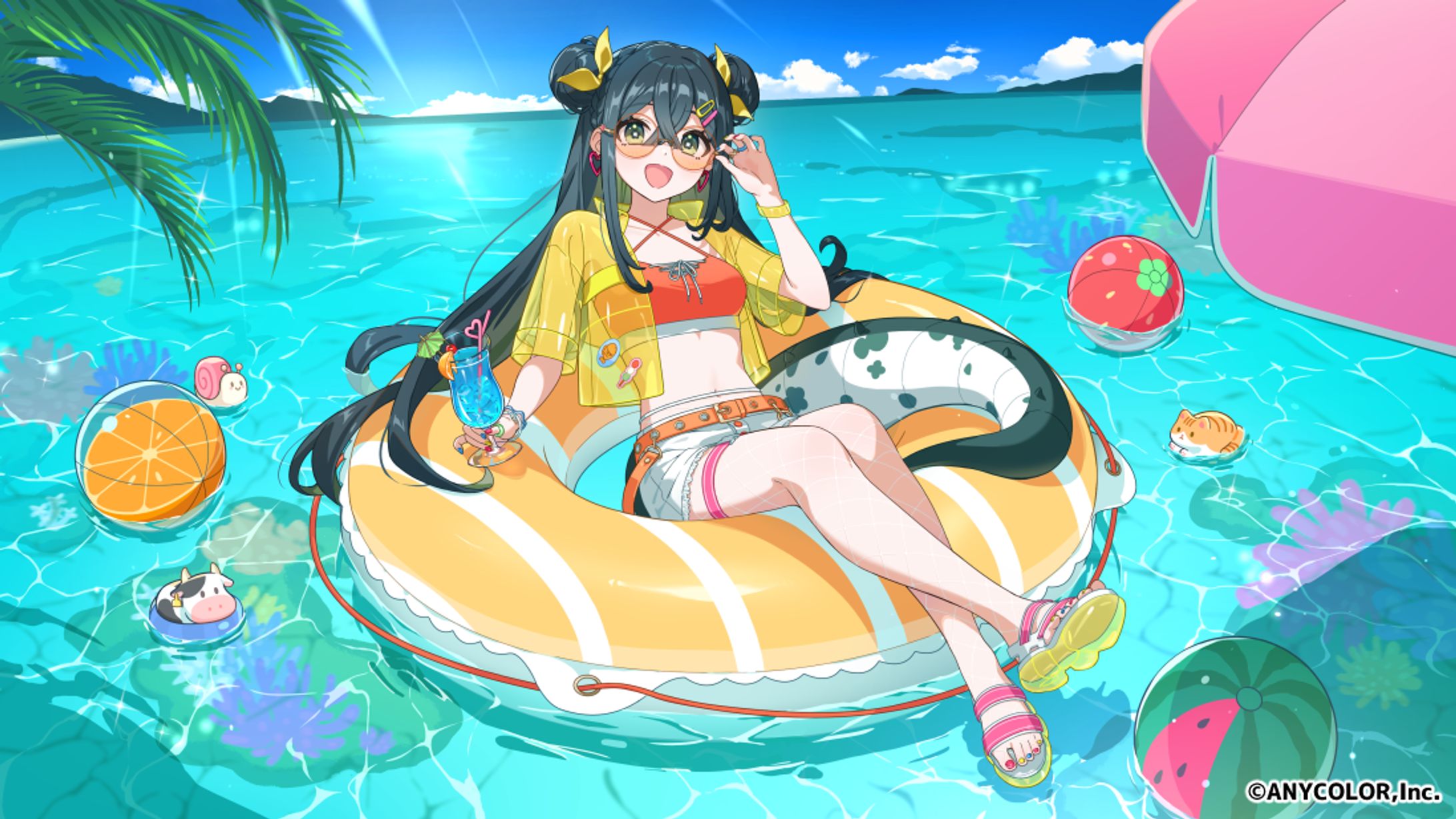 にじさんじ所属 十河ののは様 『パラソルサイダー』MVイラスト-1