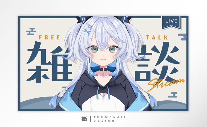 和風サムネイル素材 / THUMBNAIL DESIGN