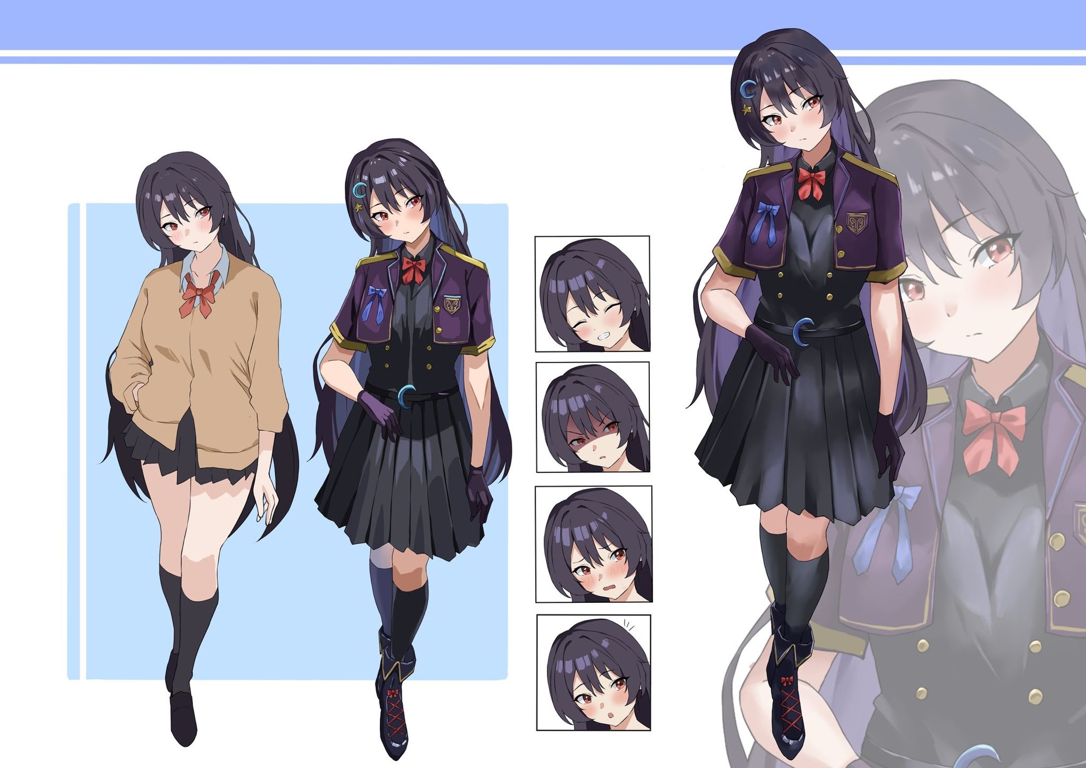 アイドル　キャラクターデザイン-1