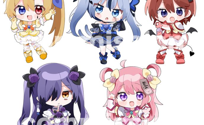 【ご依頼】どるれく様　歌ってみたSDイラスト