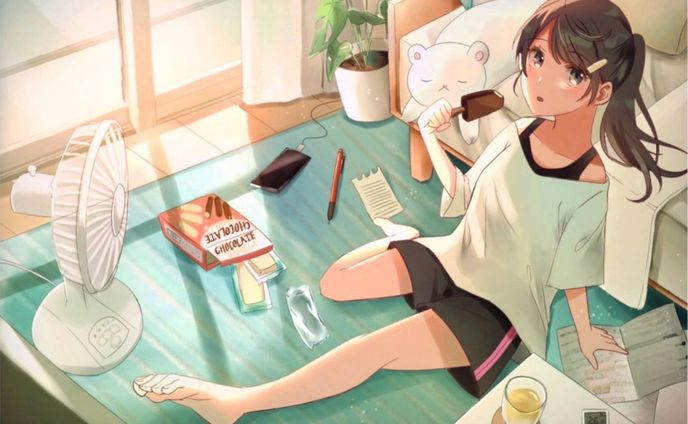夏のおうち時間