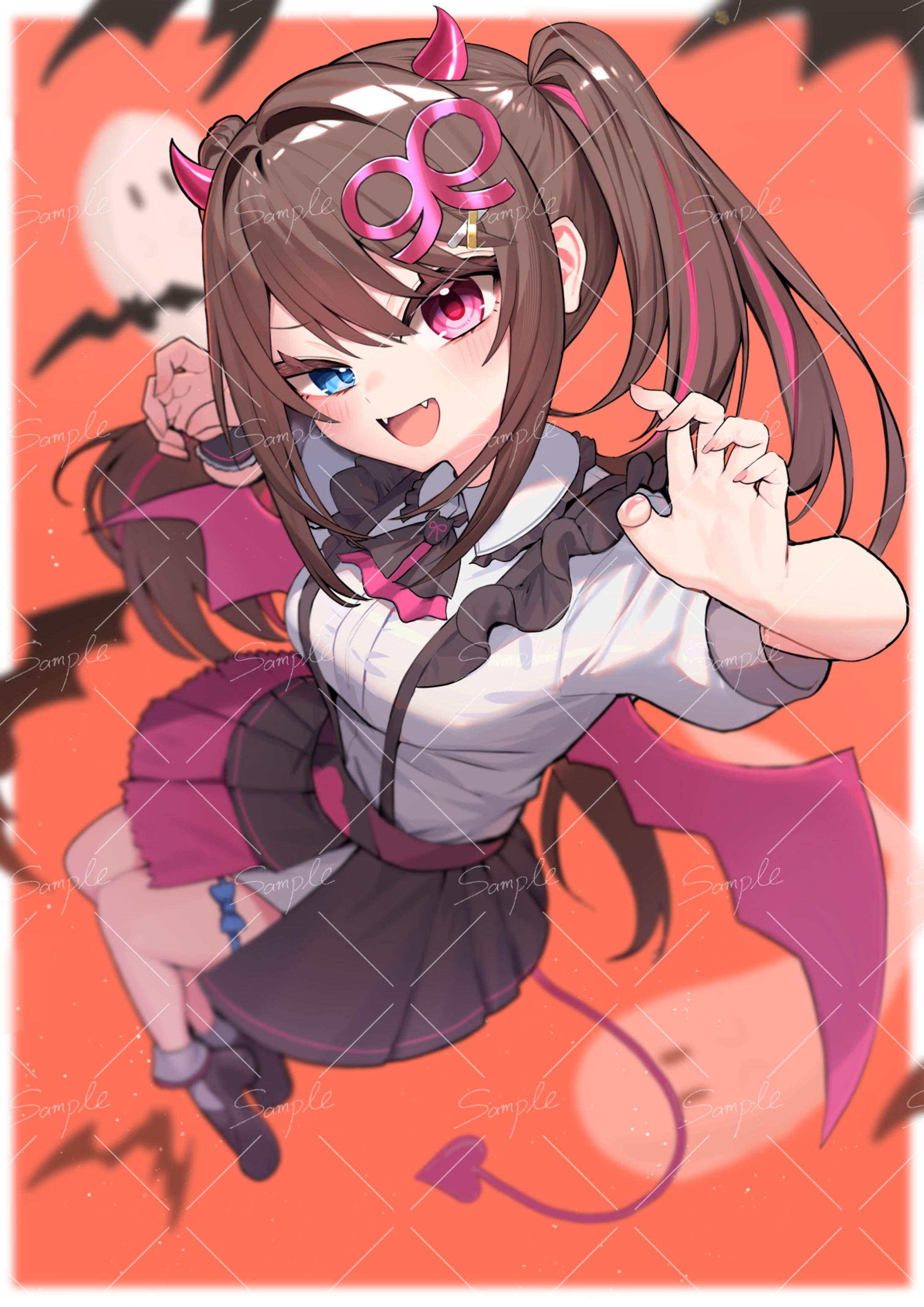 惡夜部はろん様　ハロウィン用イラスト-1