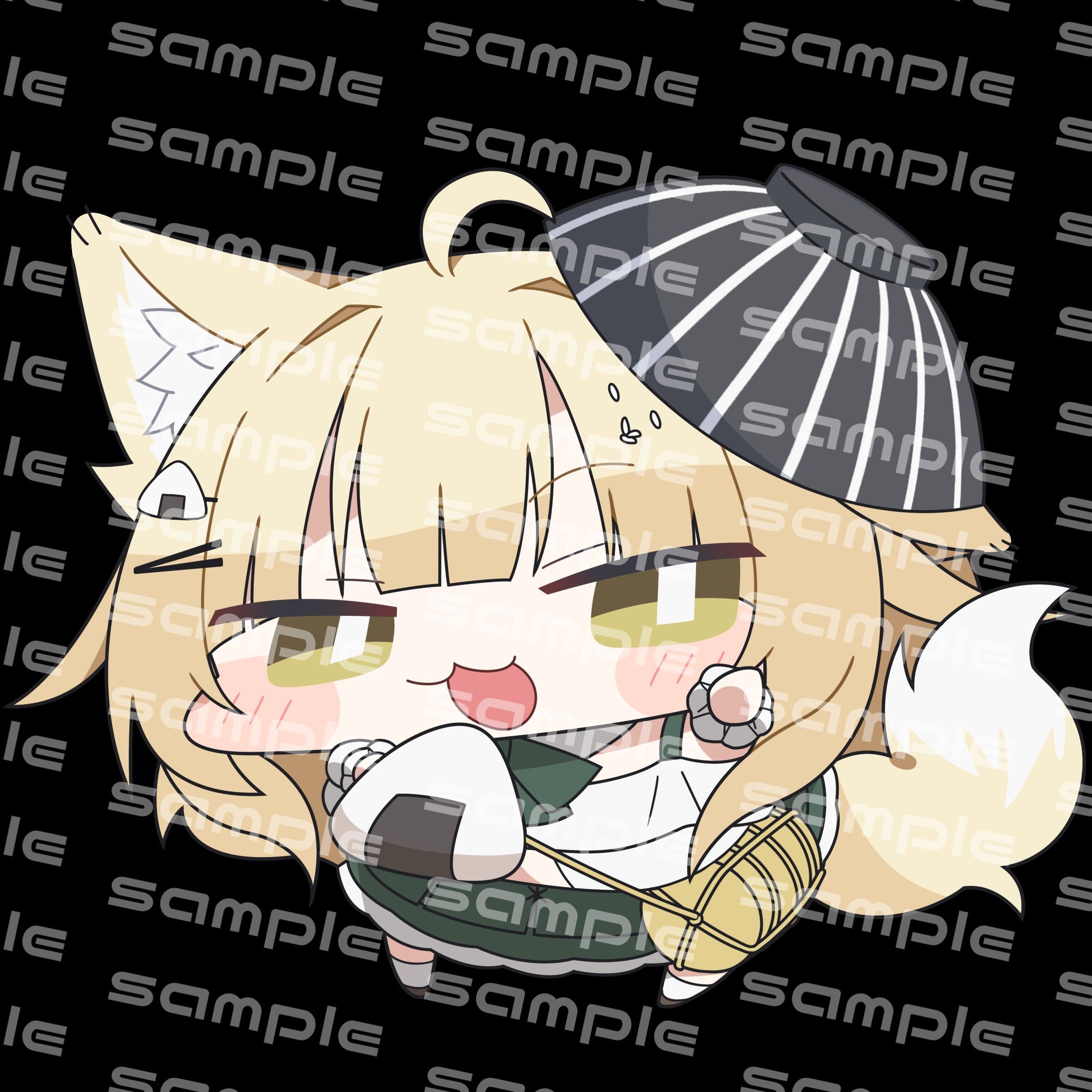 【差分あり】米俵むすび様　デフォルメイラスト-1