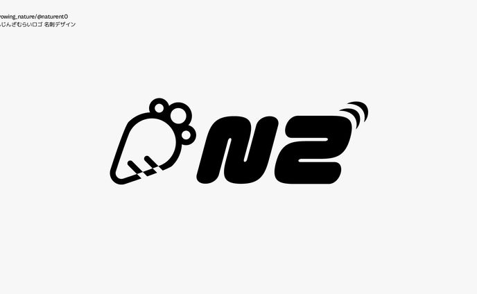 にんじんざむらい ロゴ 名刺デザイン