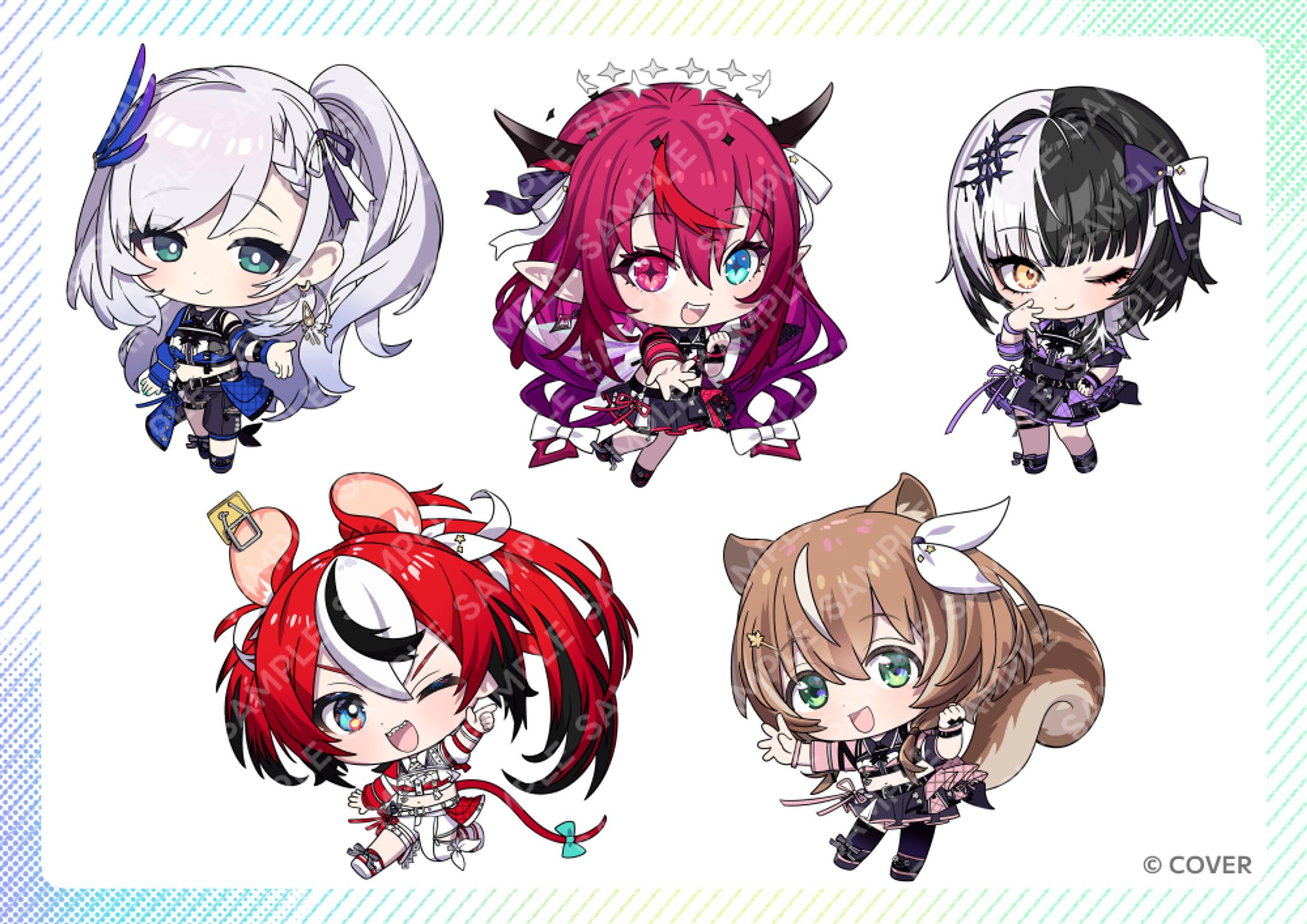 hololive 7th fes. Ridin’ on Dreamsミニキャライラスト-1