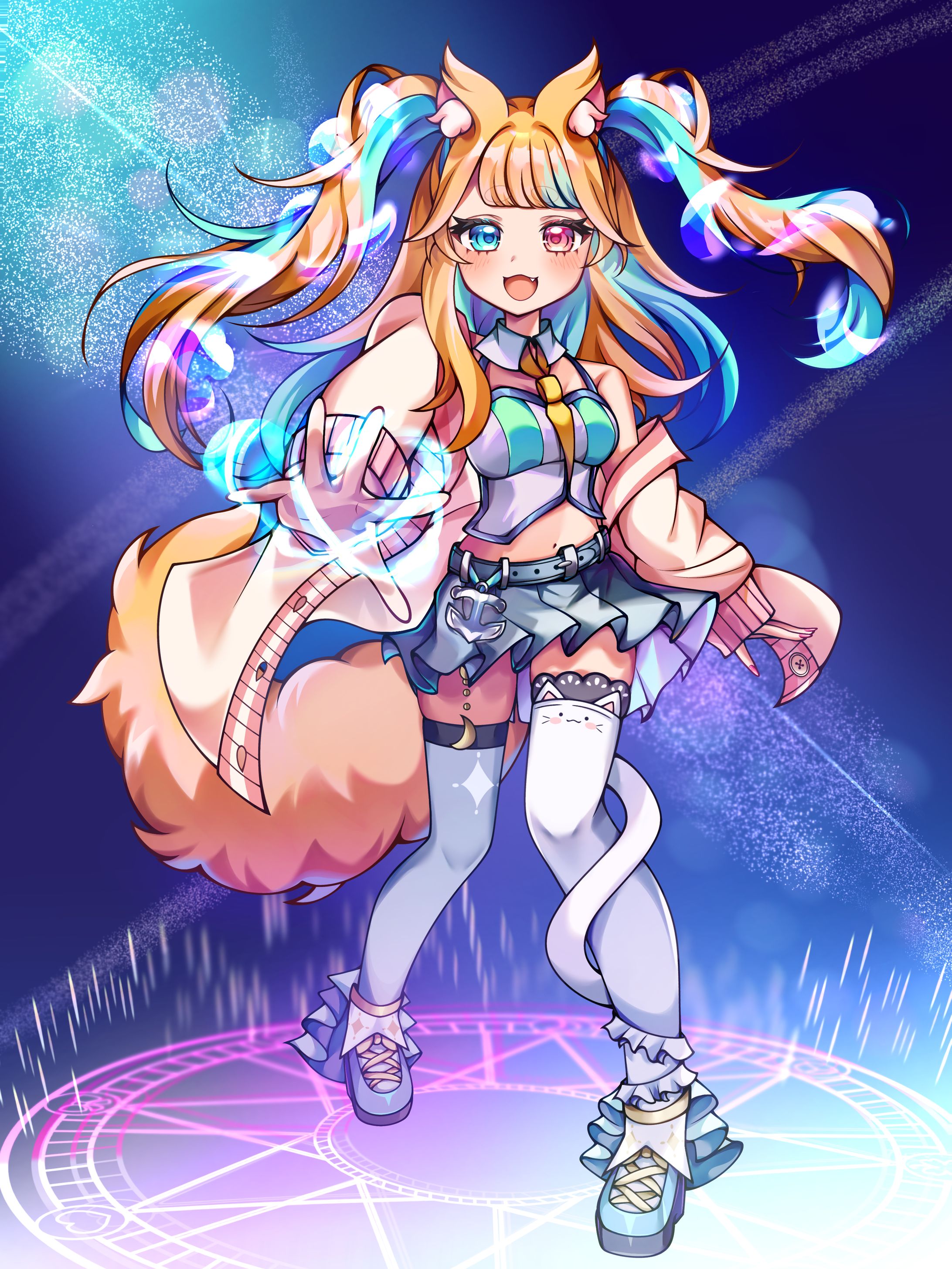🍨お仕事🍨夜雲 雪月様 立ち絵-1