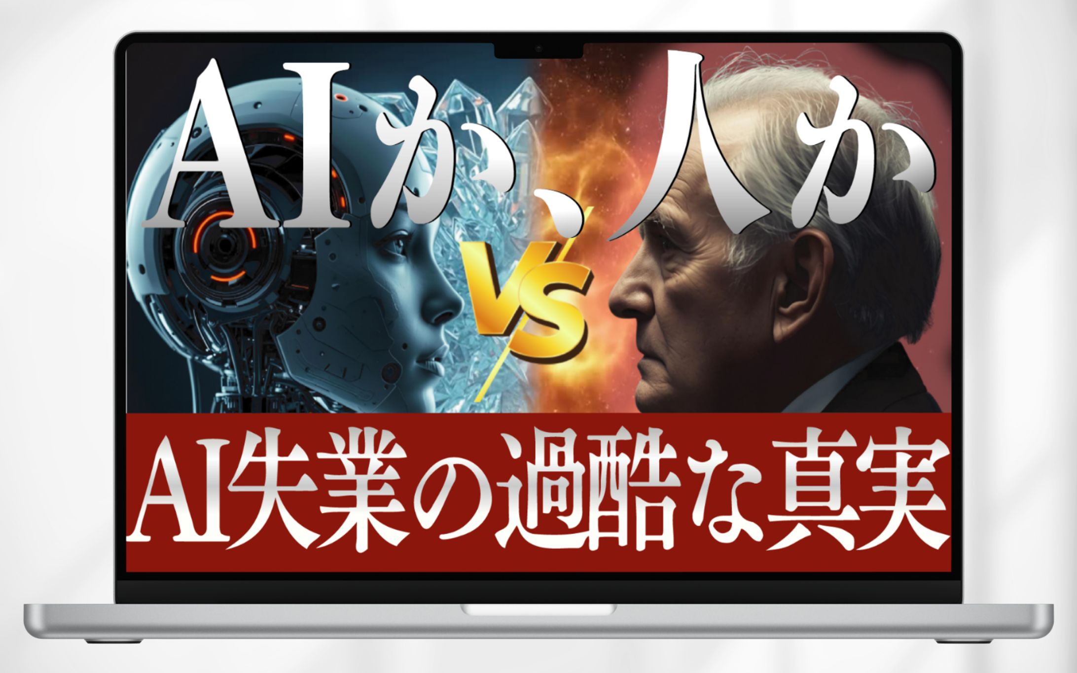 サムネイル |AI vs人間　-1