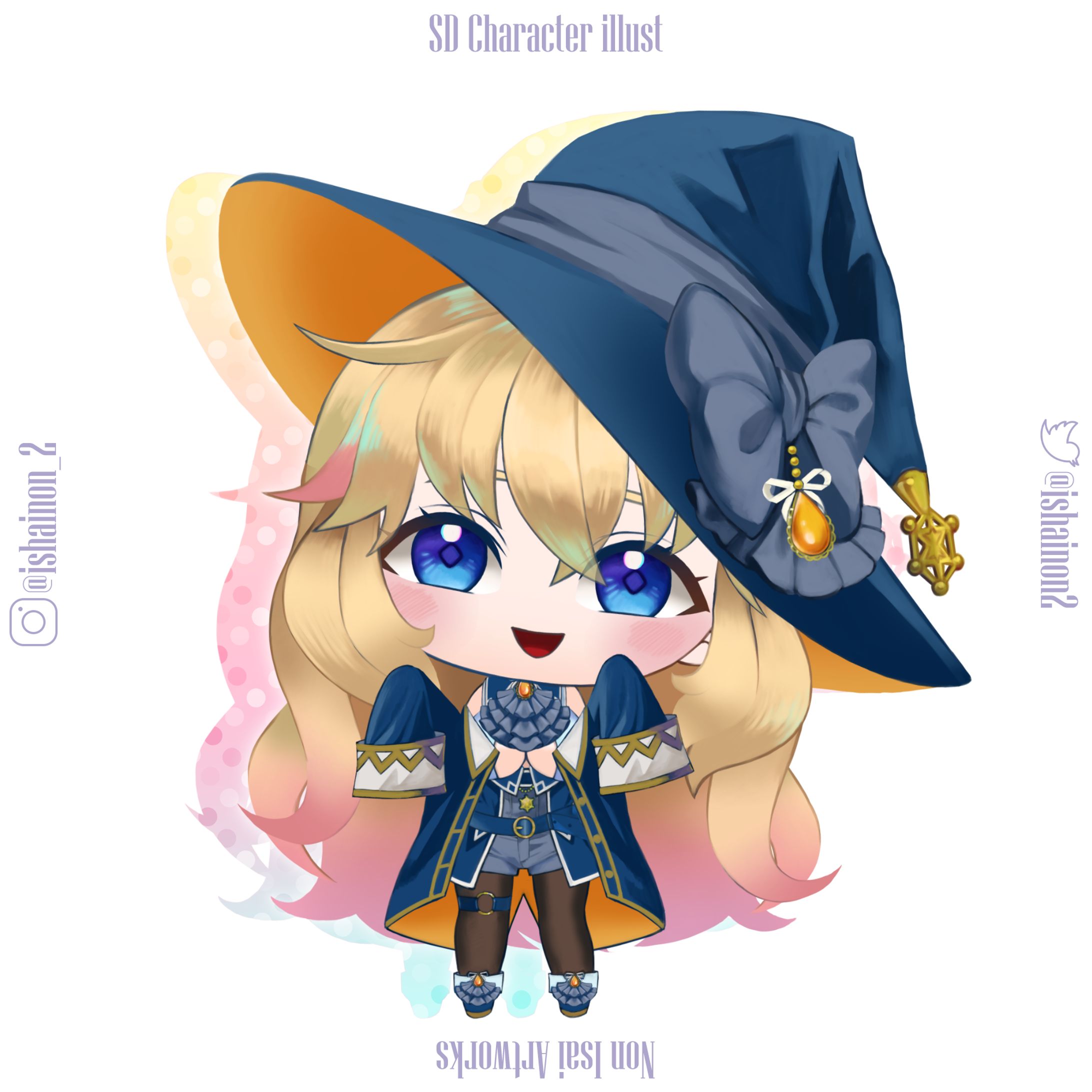 ご依頼制作　デフォルメイラスト-1