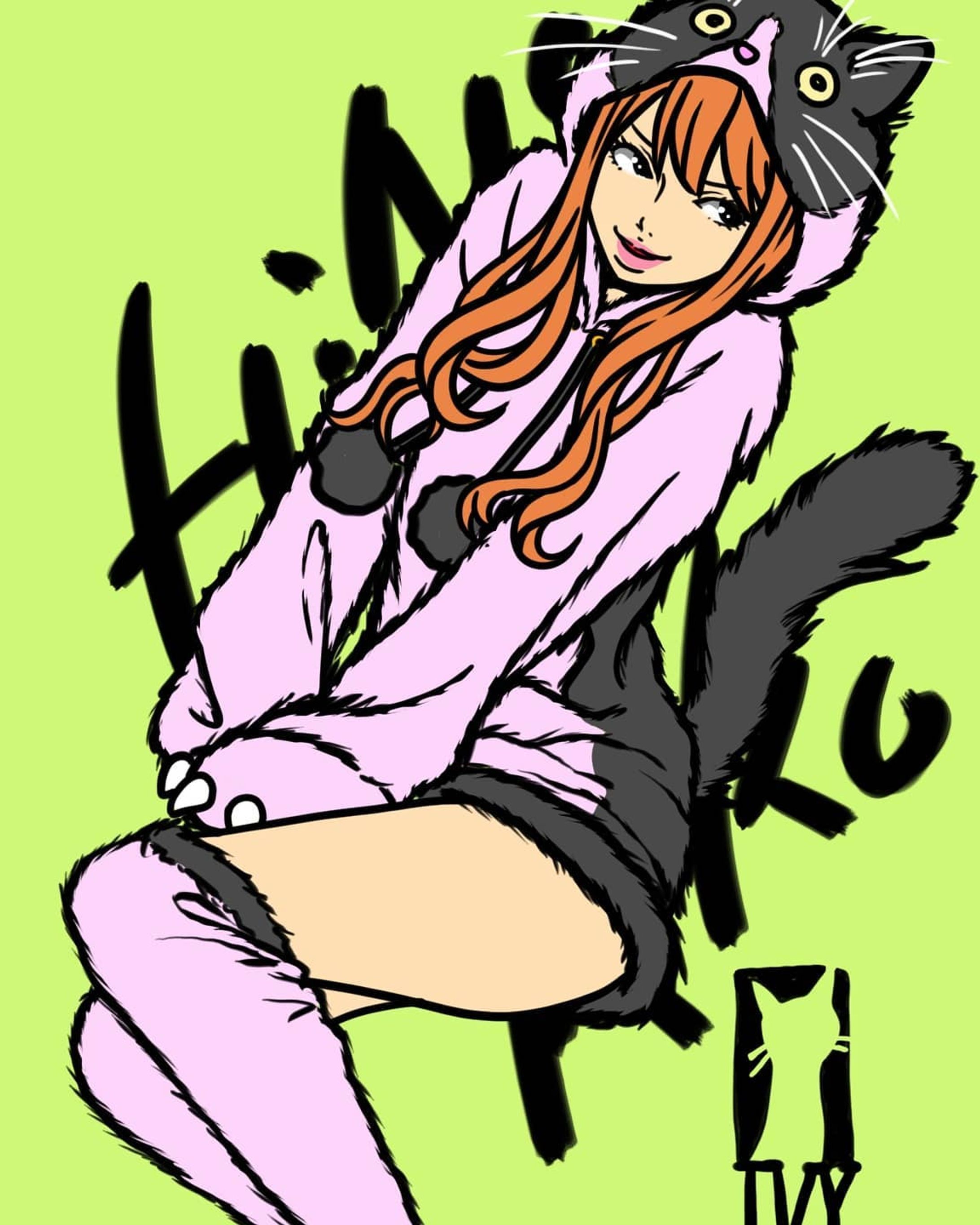 腰をやってしまいバイクにも乗れず雨で外にも出れず、イラスト描いてました。 #イラスト #イラスト練習 #イラスト初心者 #イラスト好きな人と繋がりたい #girlsillustration-1