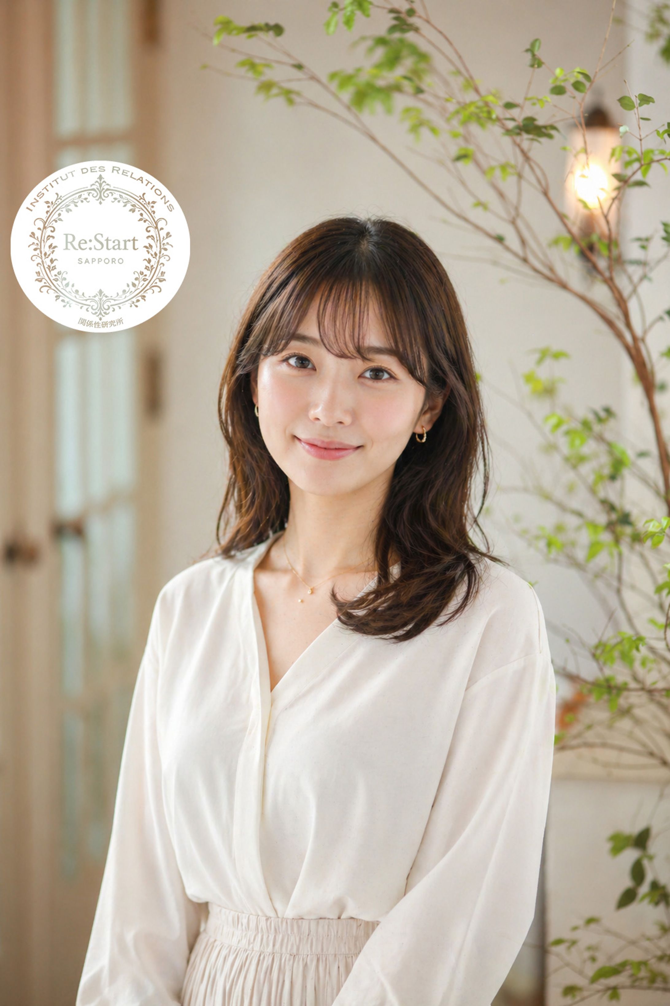 札幌の婚活プロフィール写真｜男女モデル作例-1