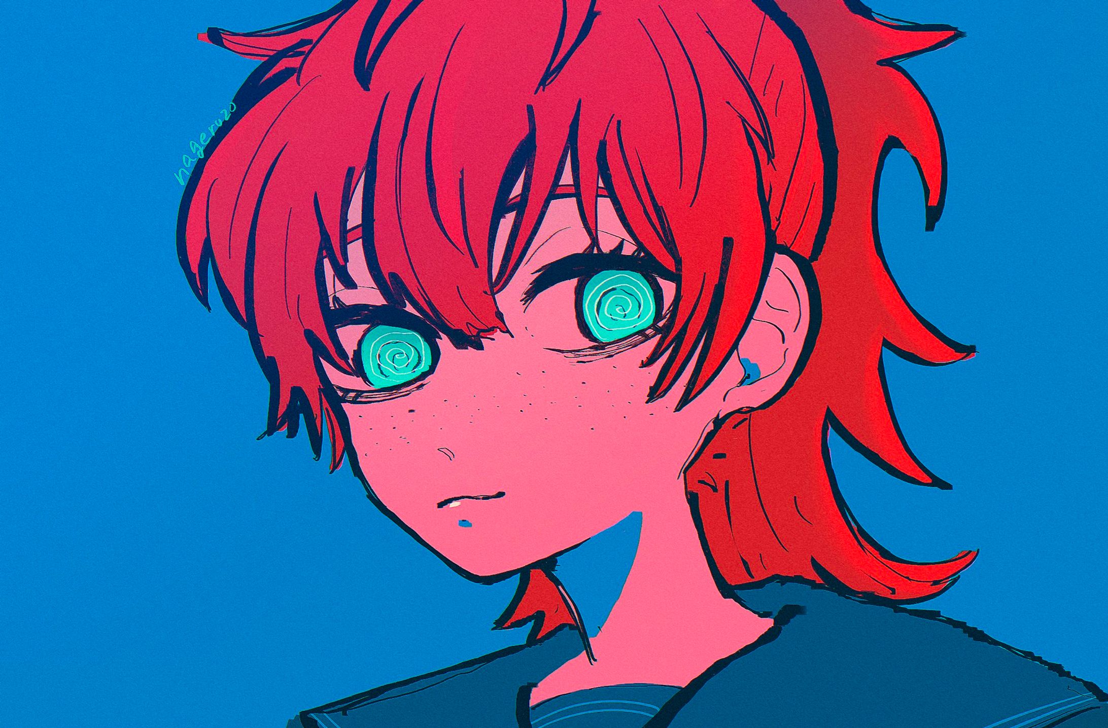 最新の一次創作イラスト-1