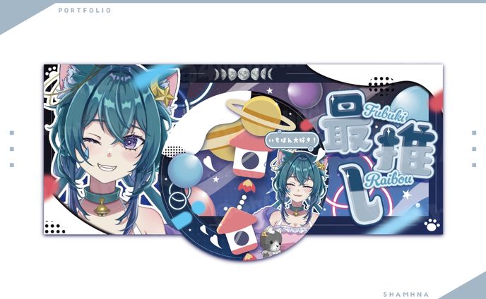 吹雪雷昂様 アイコンリングとIRIAMヘッダー