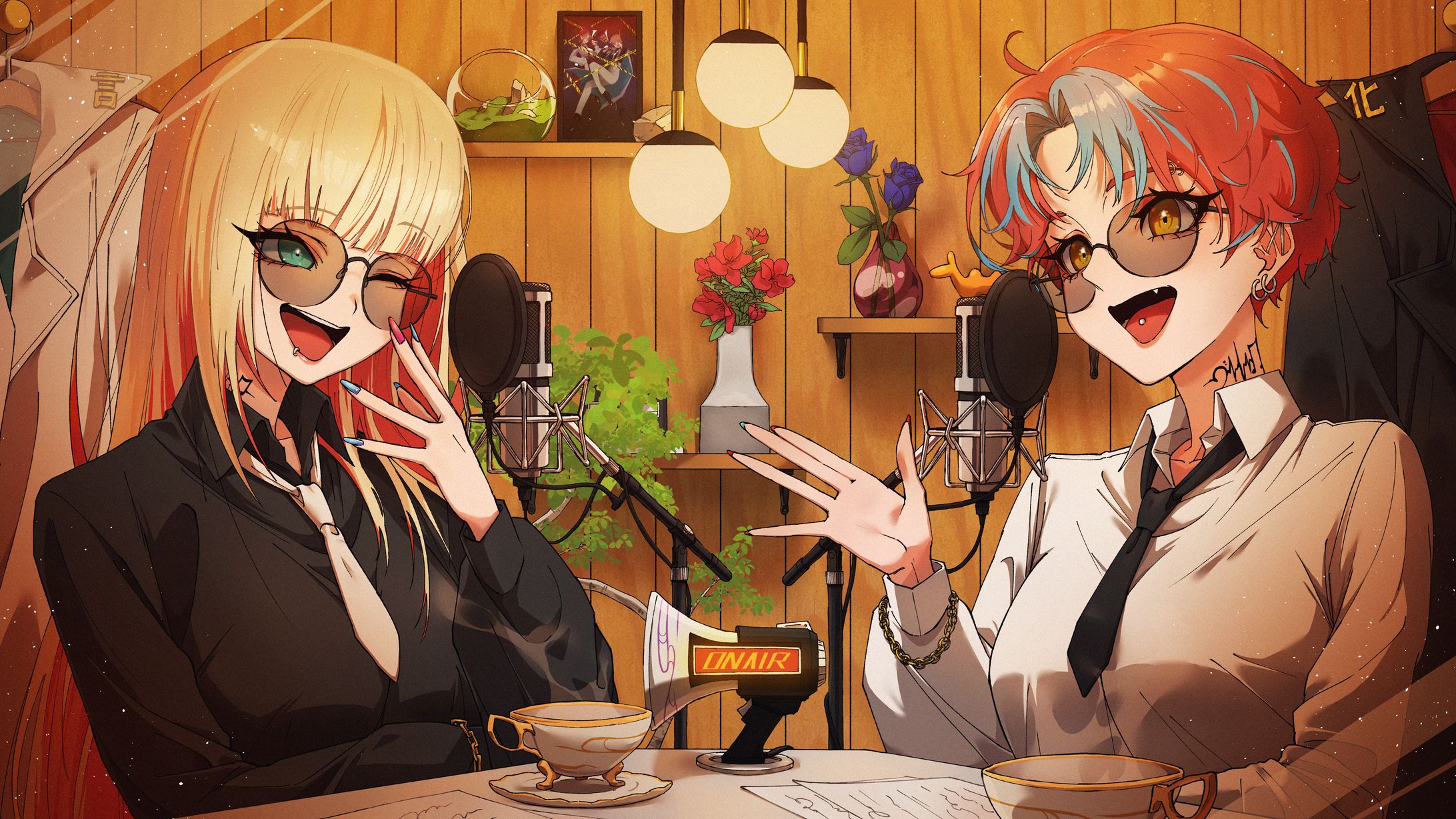 訛音屋 ラジオ用サムネイルイラスト-1