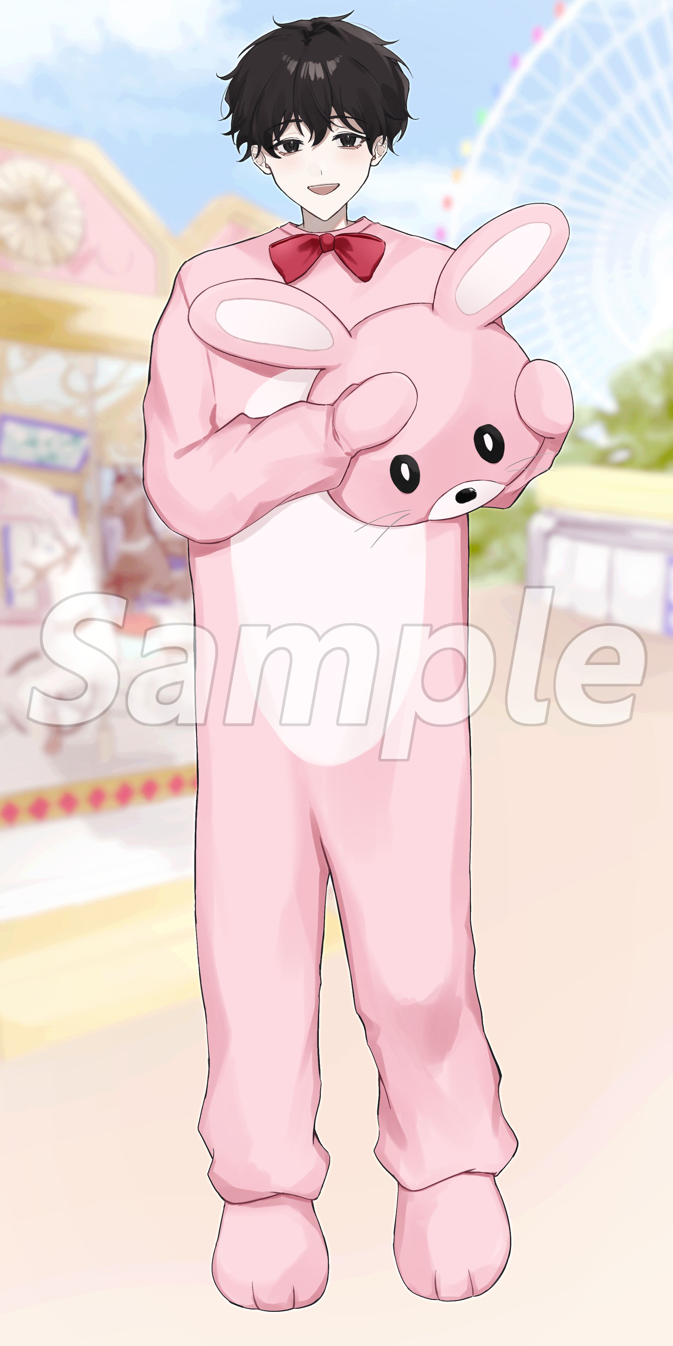 見留みいる様　IRIAM立ち絵＆背景-1