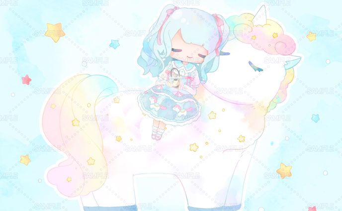 グッズ・配信等用イラスト