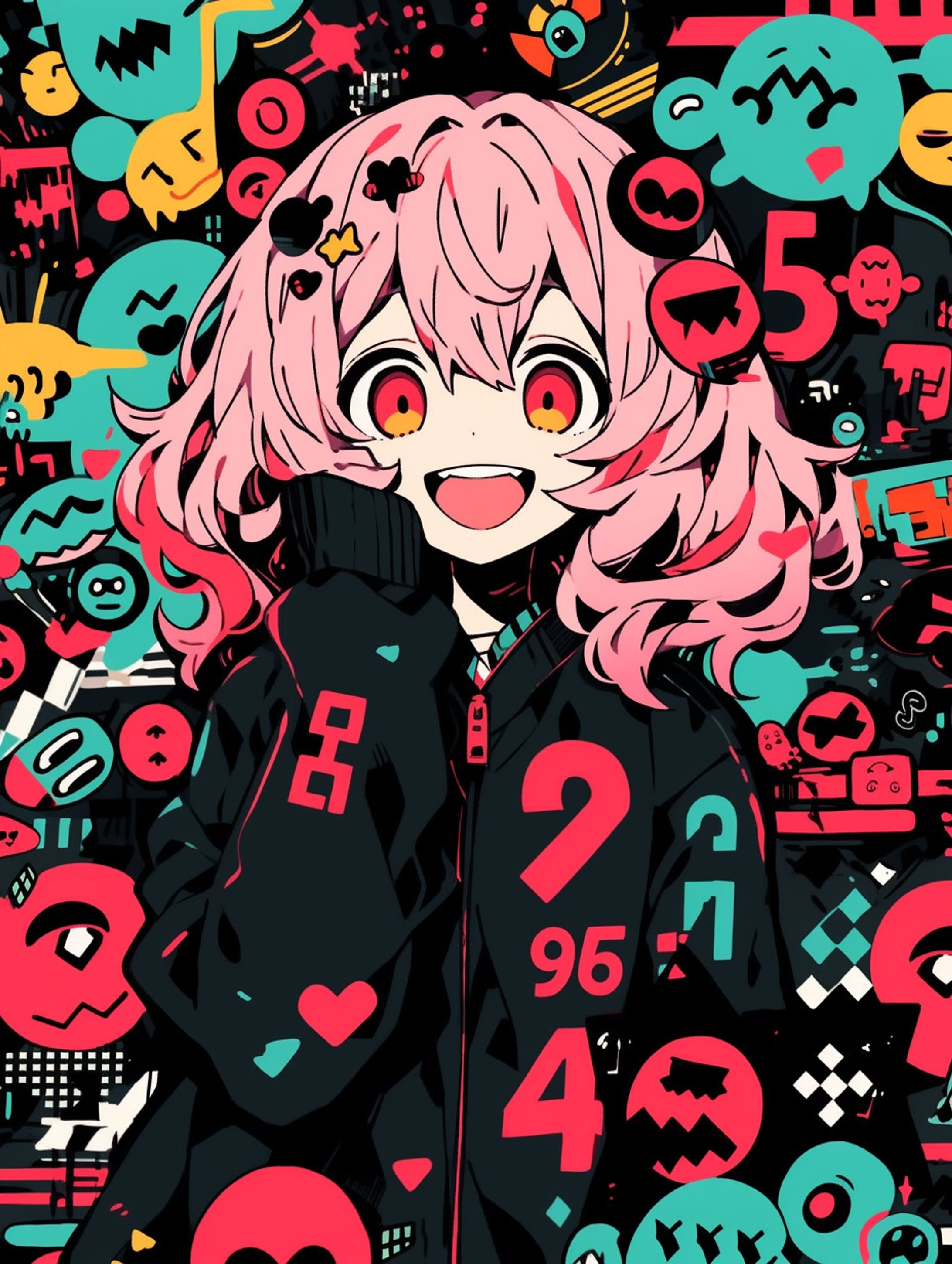 黒いスマイル-1