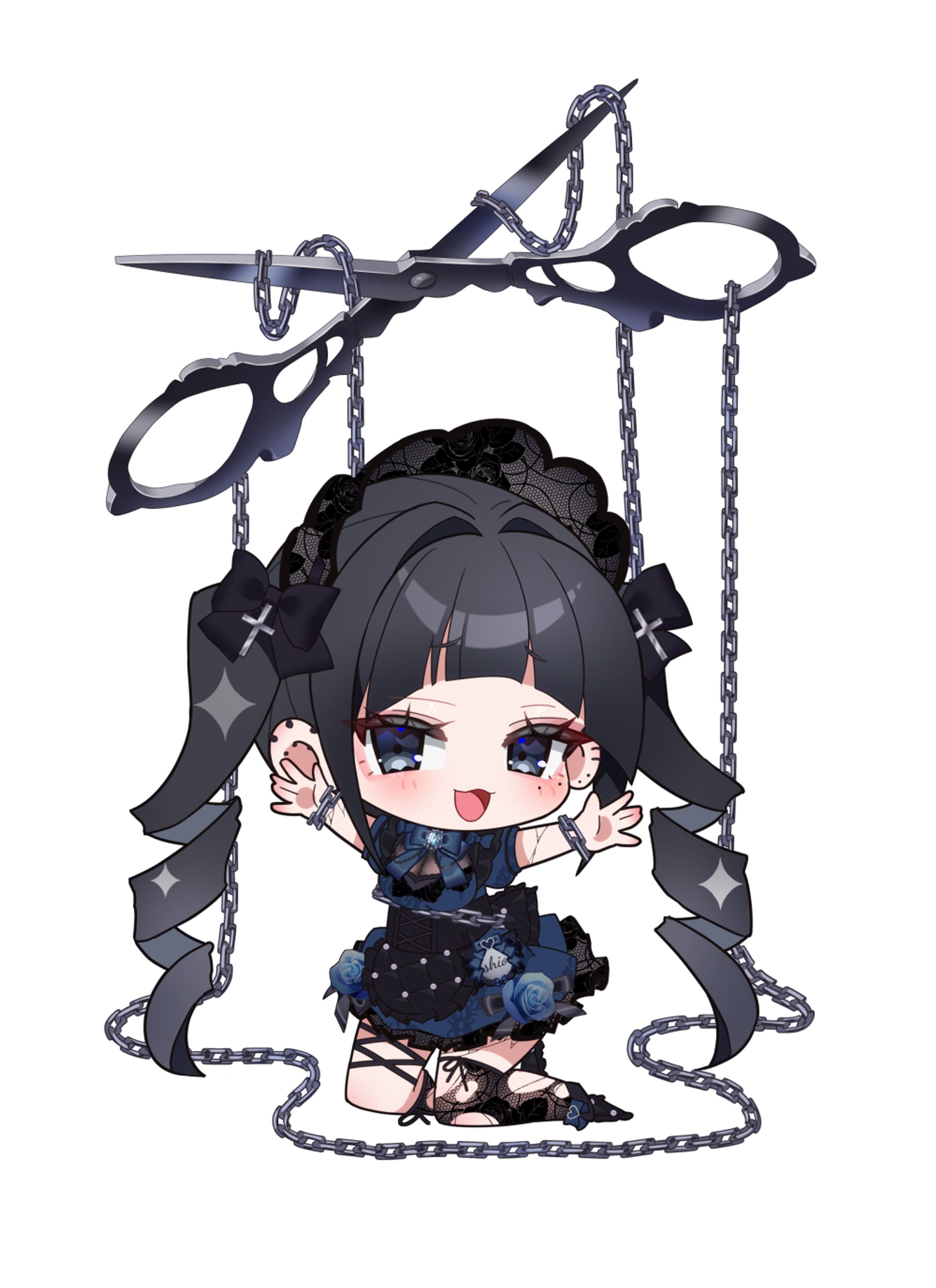 眠罪しお様　SD　ご依頼絵-1