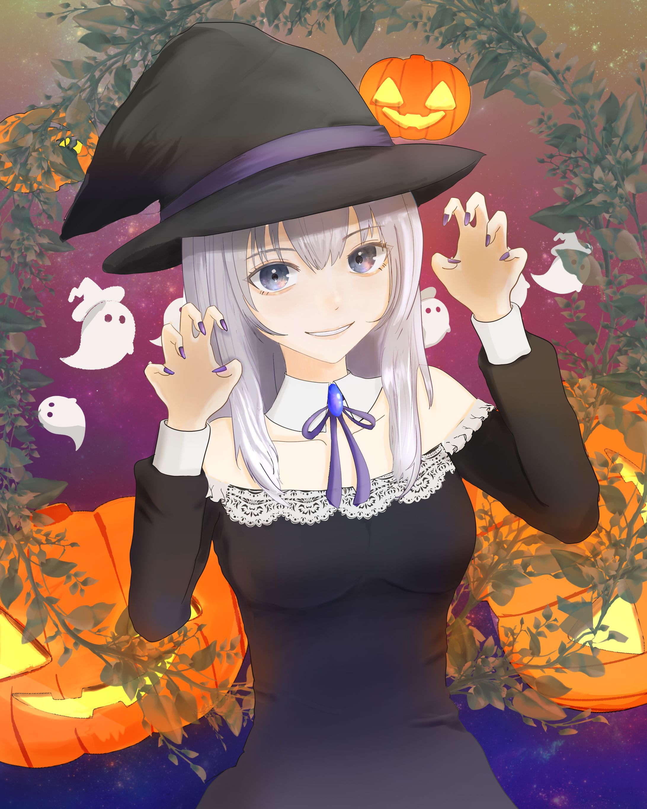 ハロウィンイラスト-1