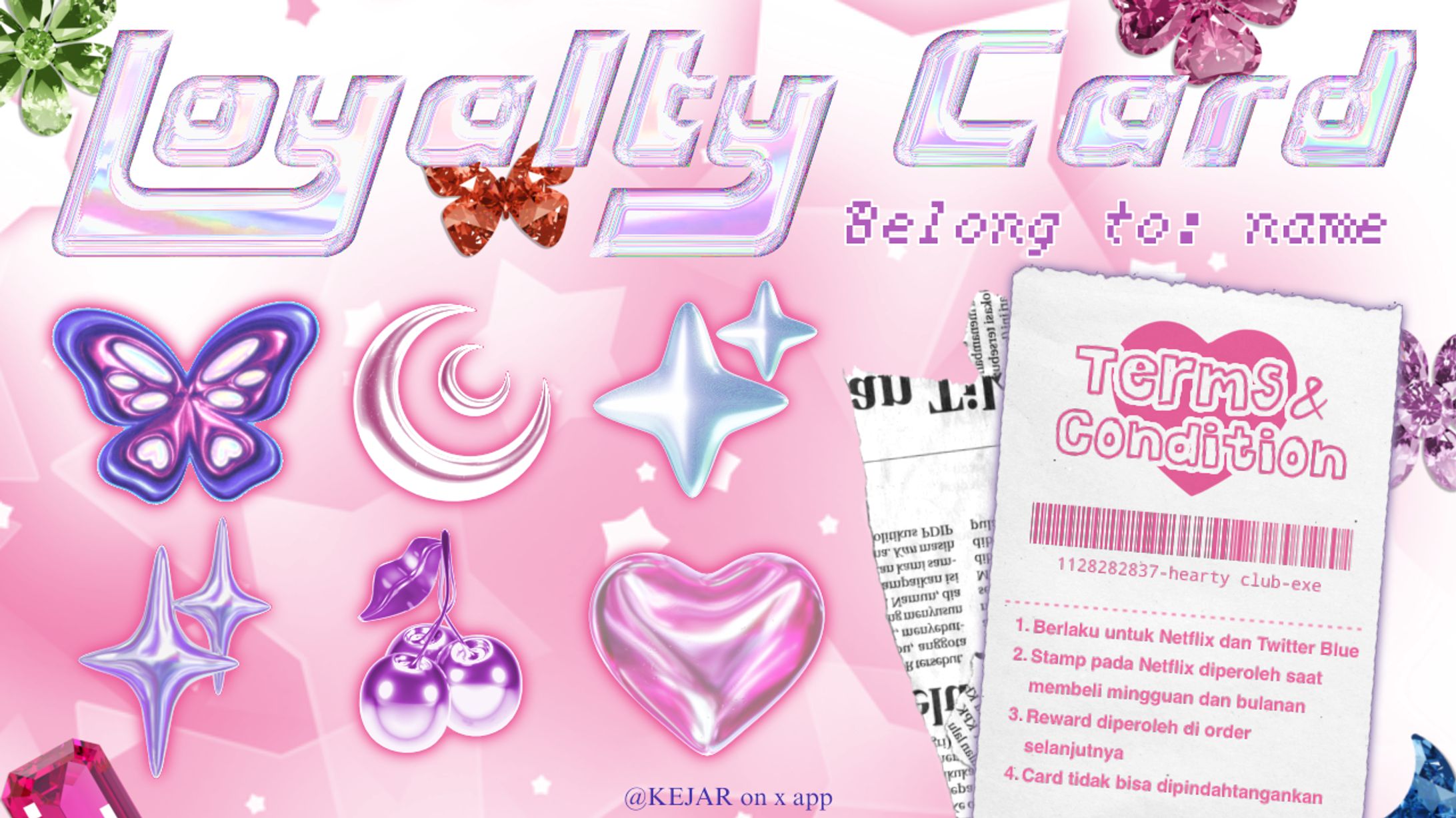 Loyalty Card: Kejar-1