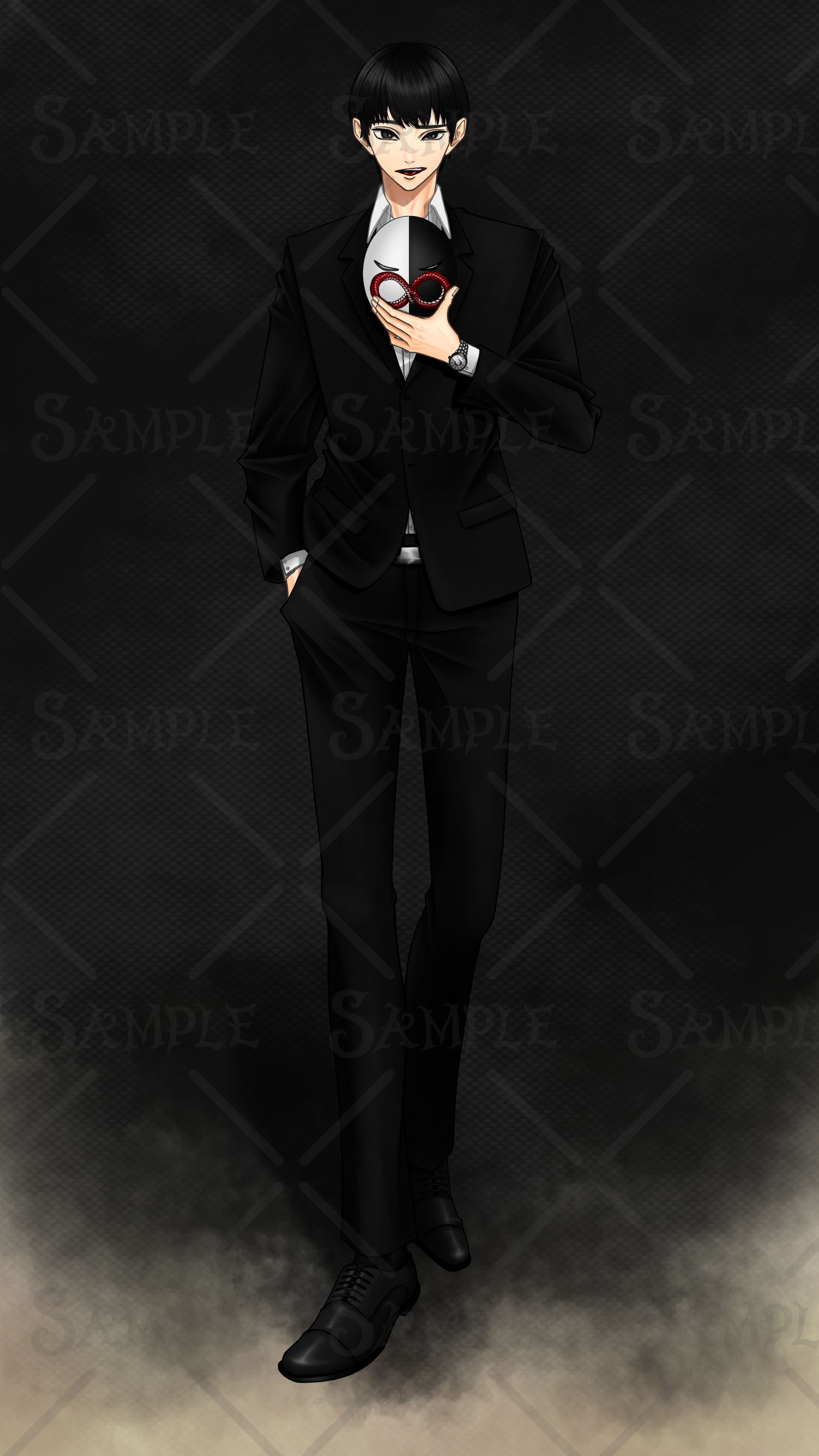 個人依頼 Web小説表紙イラスト-1