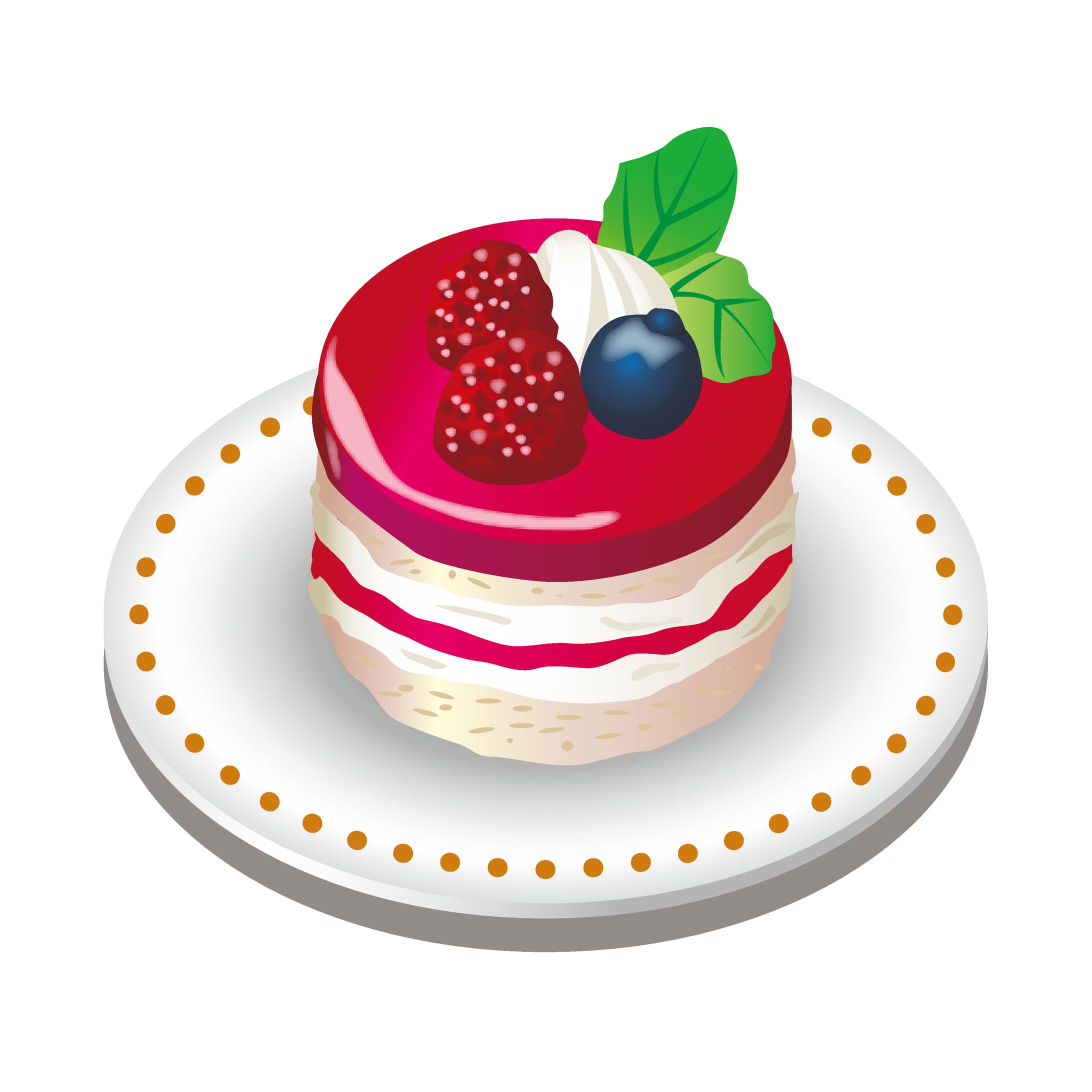 ラズベリーケーキ-1