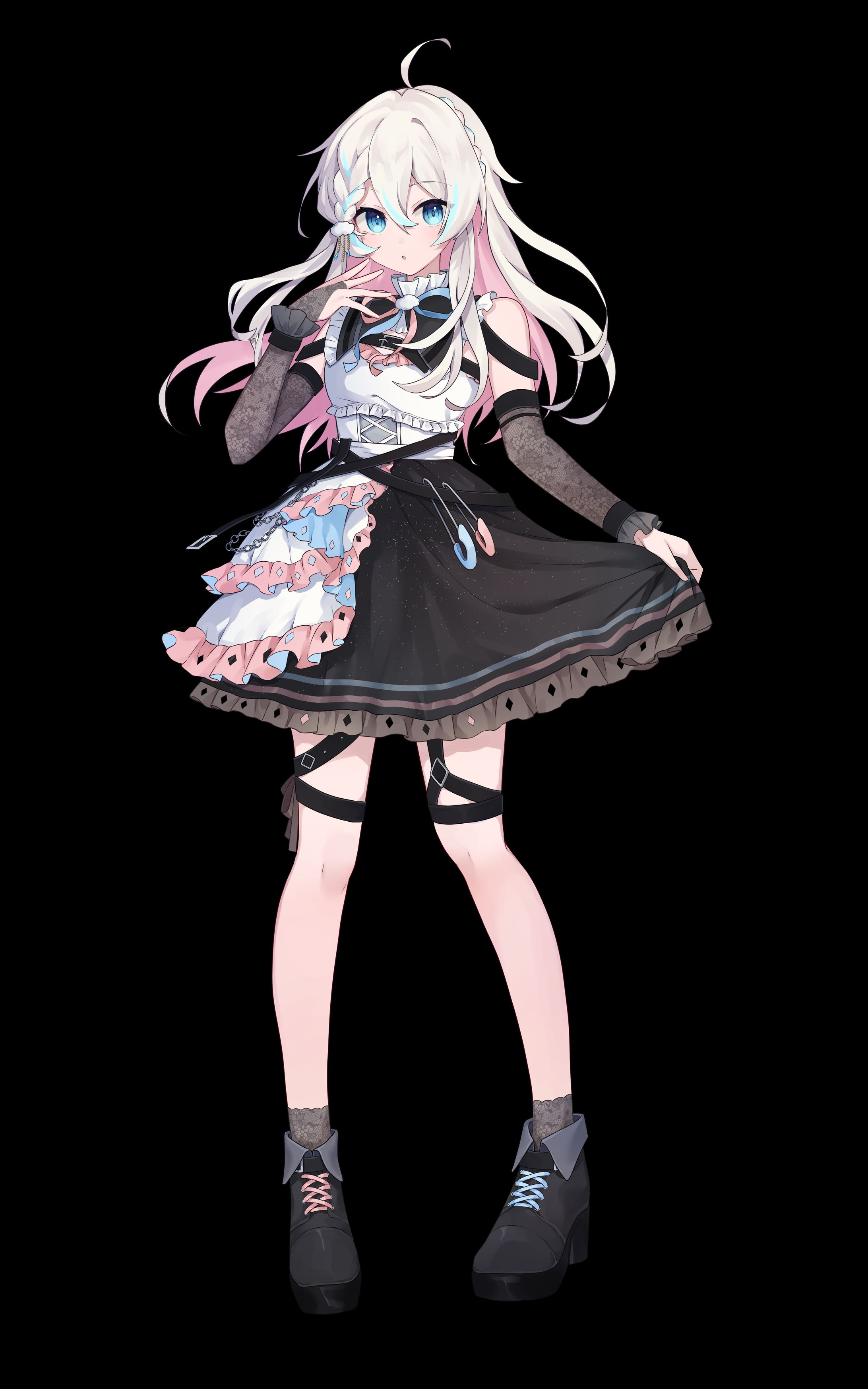 夜澄えあ様　新衣装デザイン＆Live2D＆キービジュアル-1