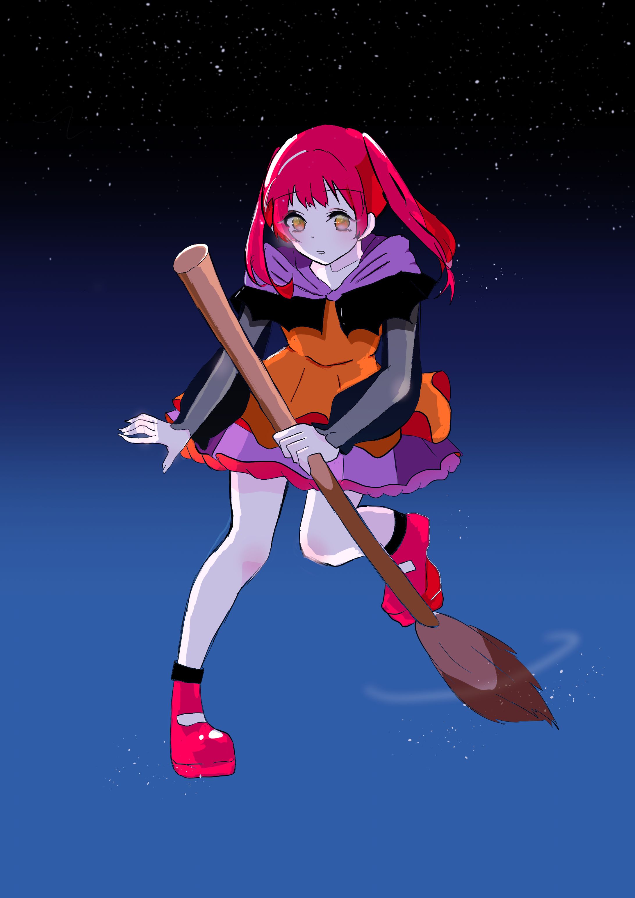 ハロウィンの魔女っ子-1